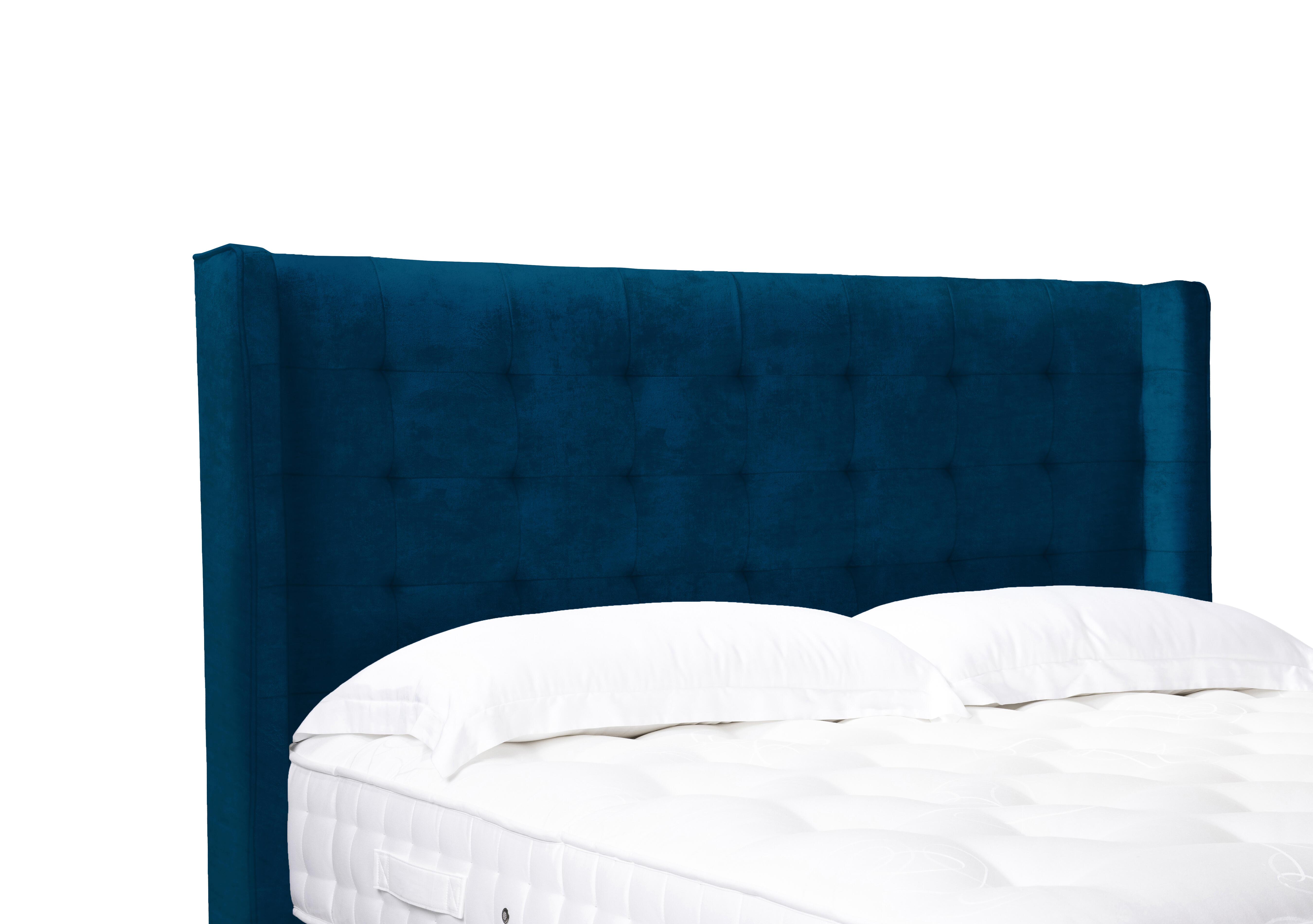 Artisan Collection Onyx High Floor Standing Headboard in Plush Pacific on Furniture Village