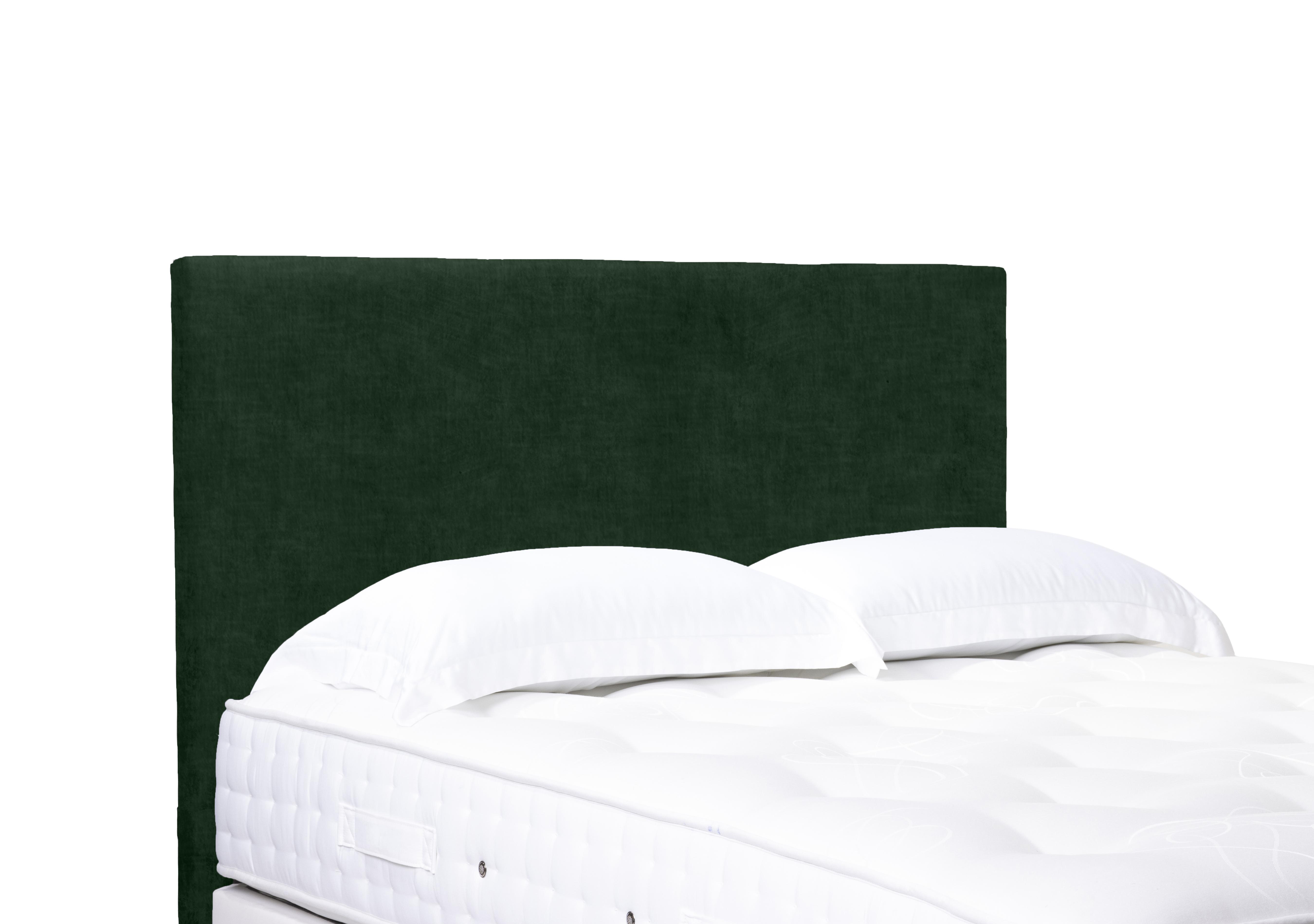 Artisan Collection Origin Standard Floor Standing Headboard in 502 Tormaline Green on Furniture Village
