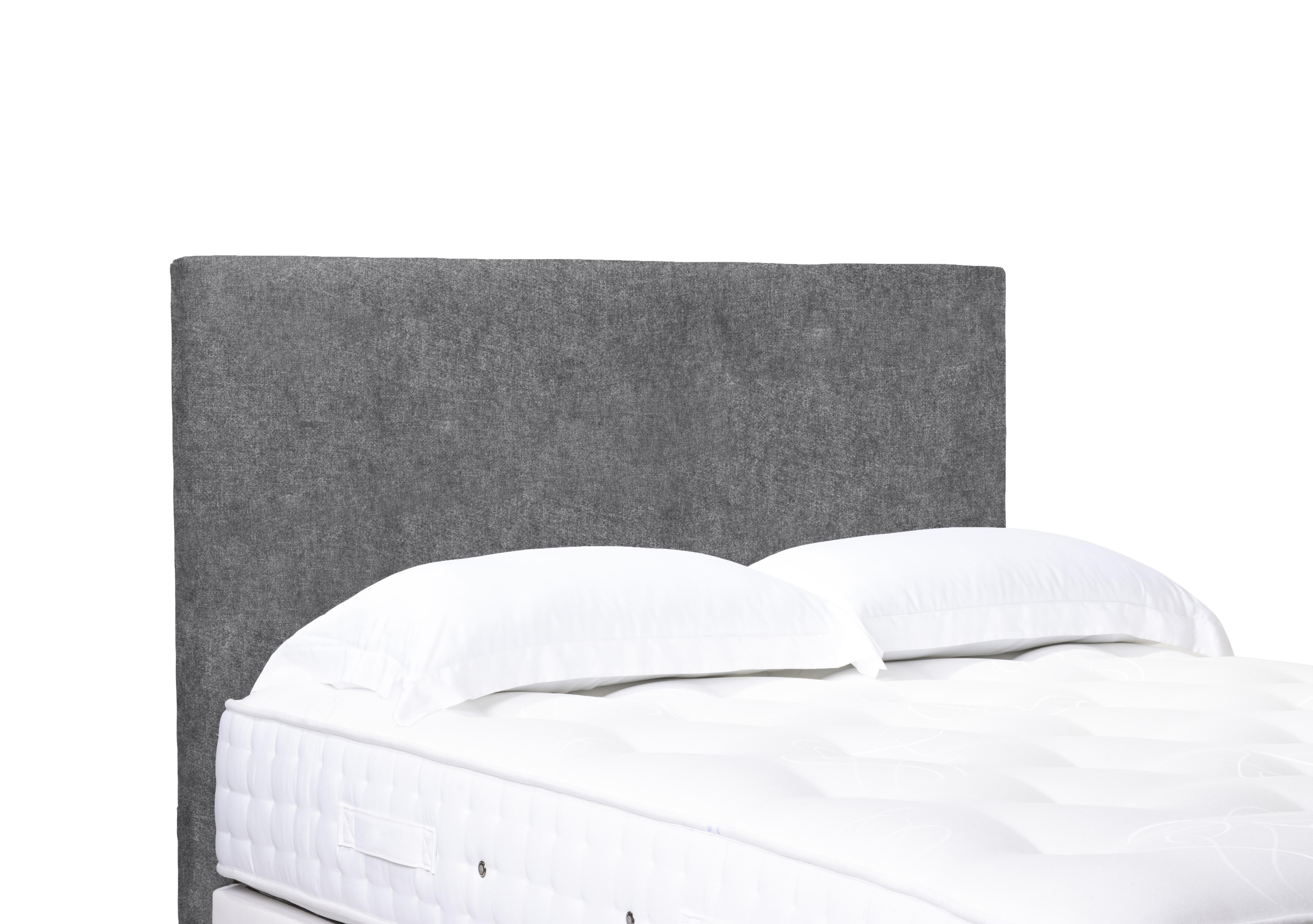 Artisan Collection Origin Standard Floor Standing Headboard in Tweed Grey on Furniture Village
