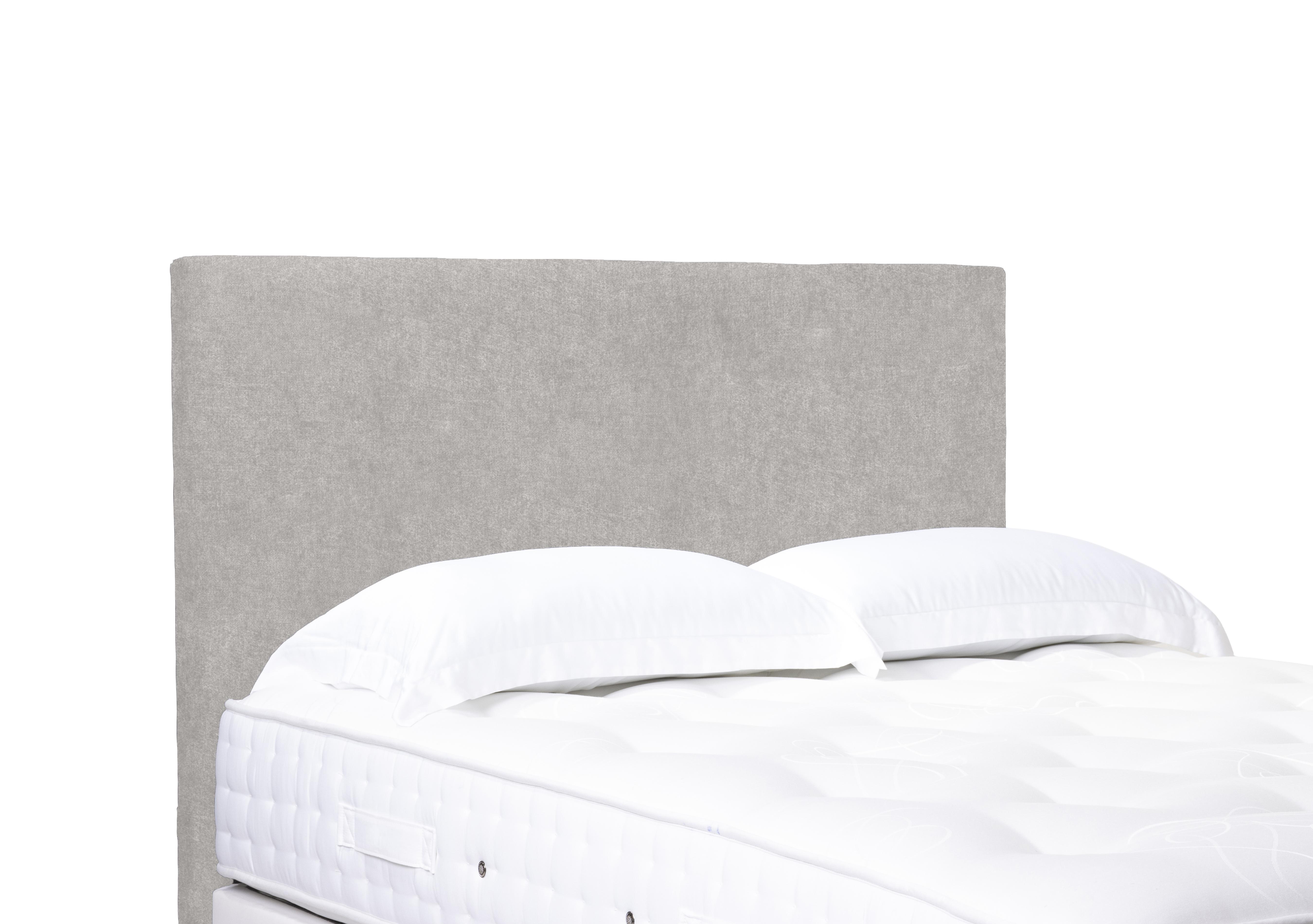 Artisan Collection Origin Standard Floor Standing Headboard in Tweed Stone on Furniture Village