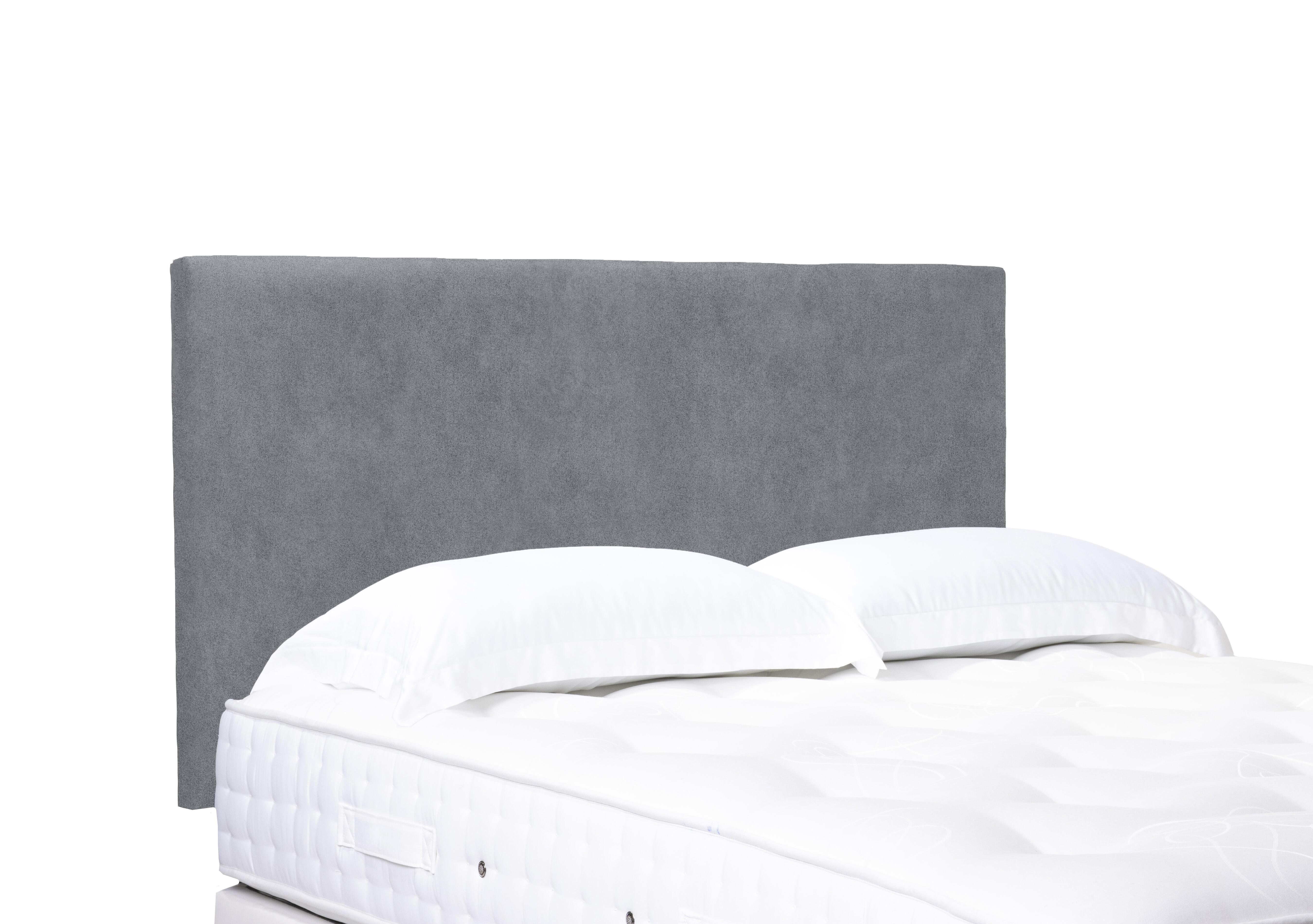Artisan Collection Origin Standard Strutted Headboard in 806 Simply Zinc on Furniture Village