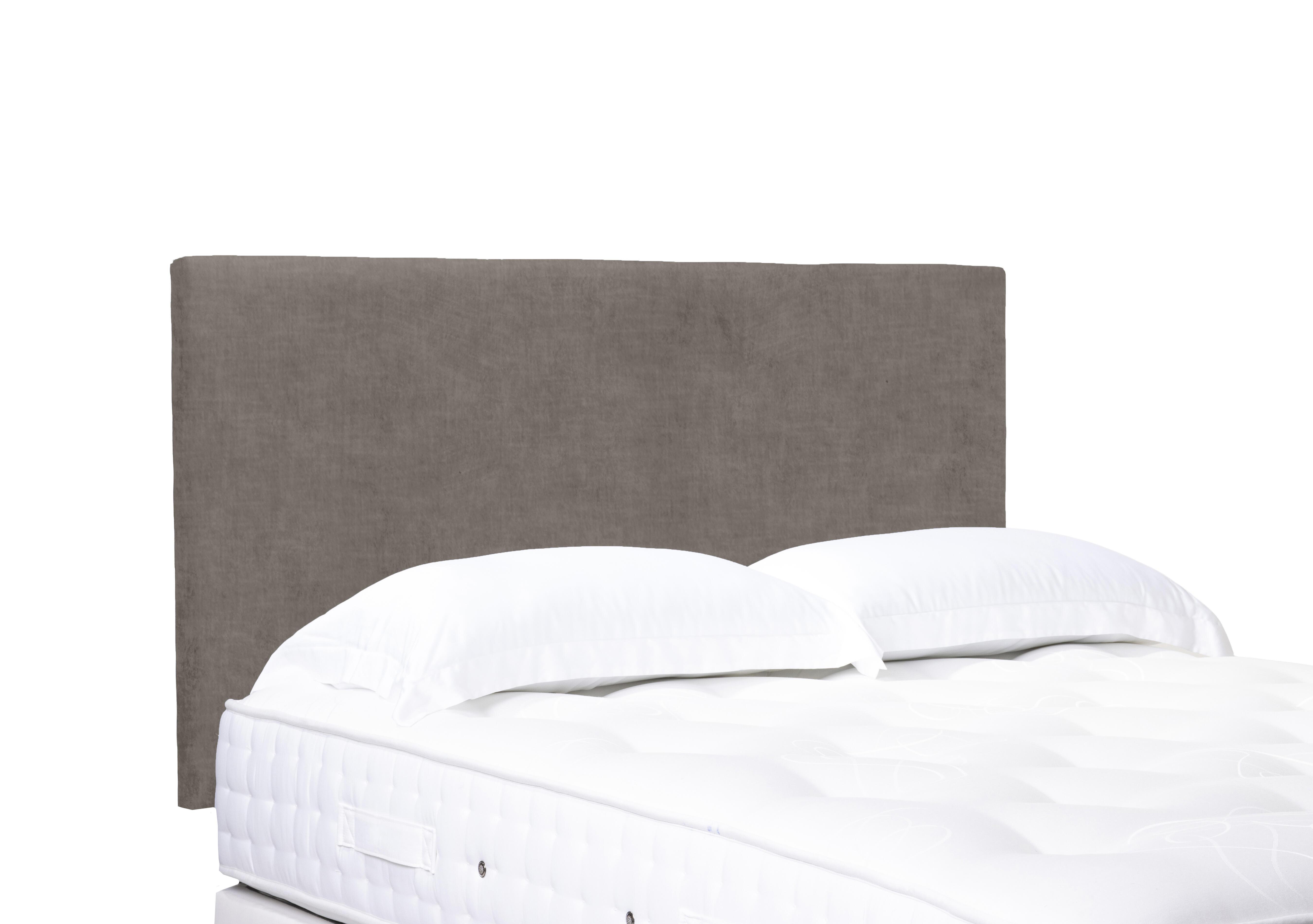 Origin Standard Strutted Headboard in 904 Warm Onyx on Furniture Village
