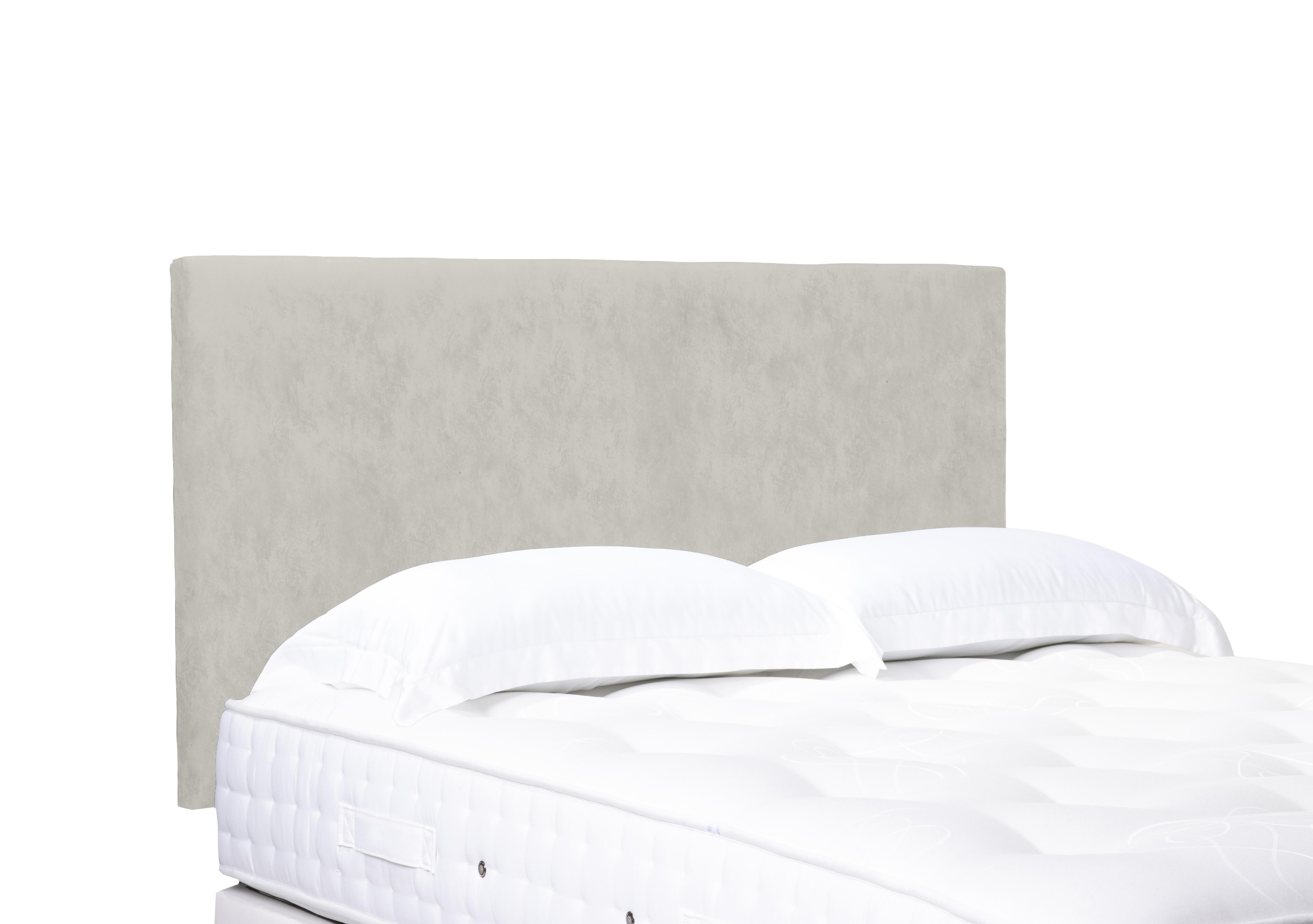 Artisan Collection Origin Standard Strutted Headboard in Aston Linen on Furniture Village
