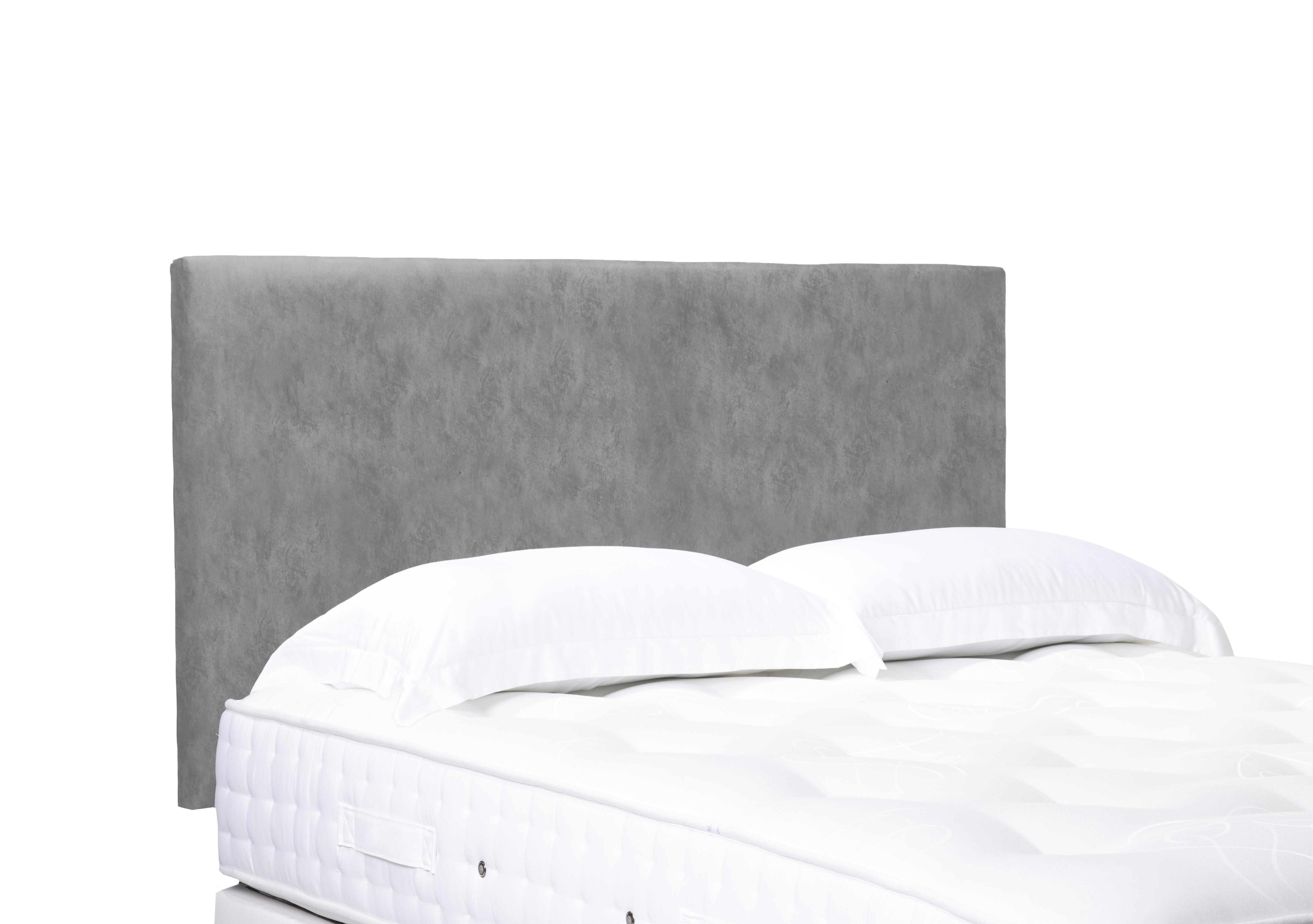 Artisan Collection Origin Standard Strutted Headboard in Dapple Sterling on Furniture Village