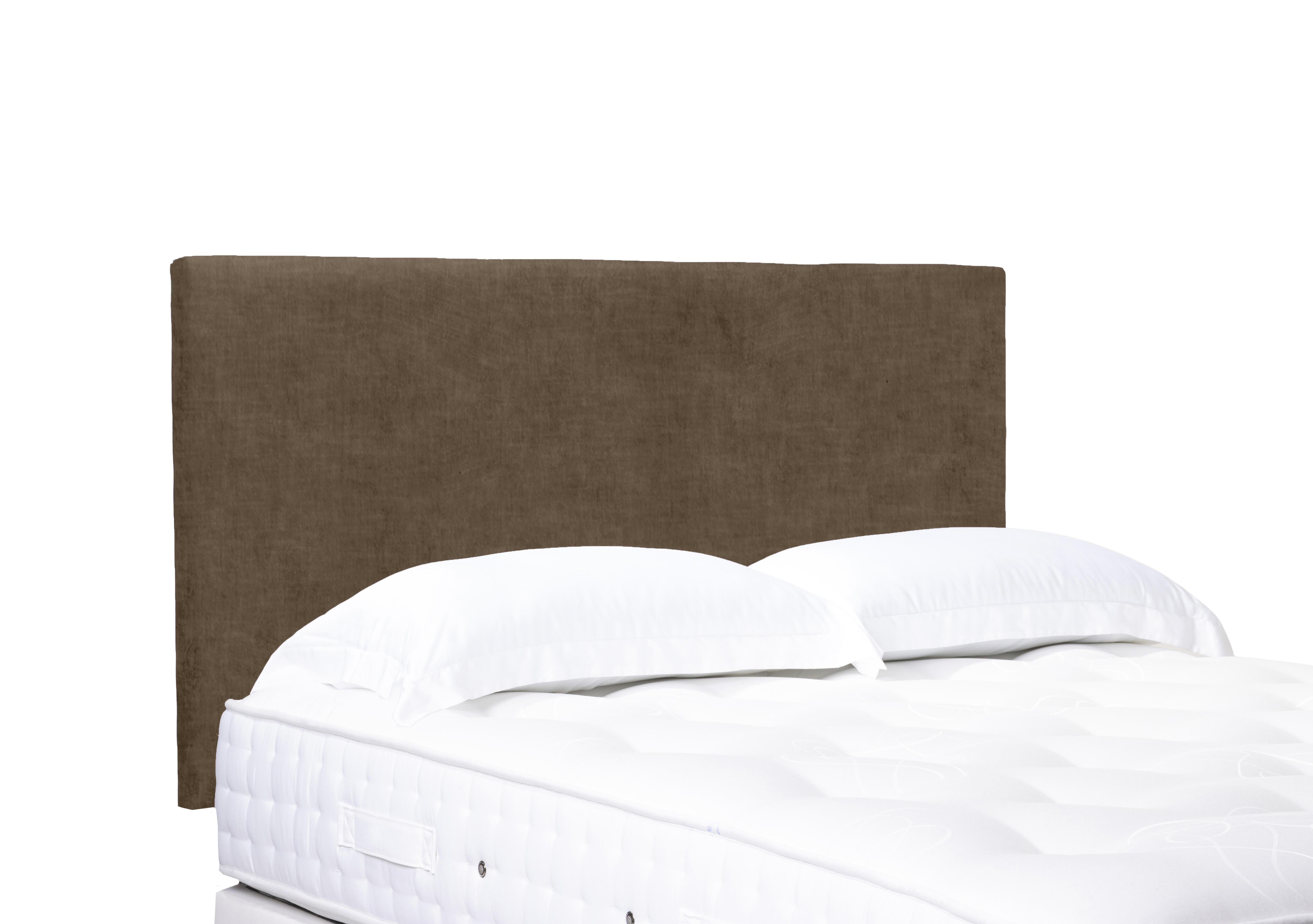 Origin Standard Strutted Headboard in Lace Caramel on Furniture Village