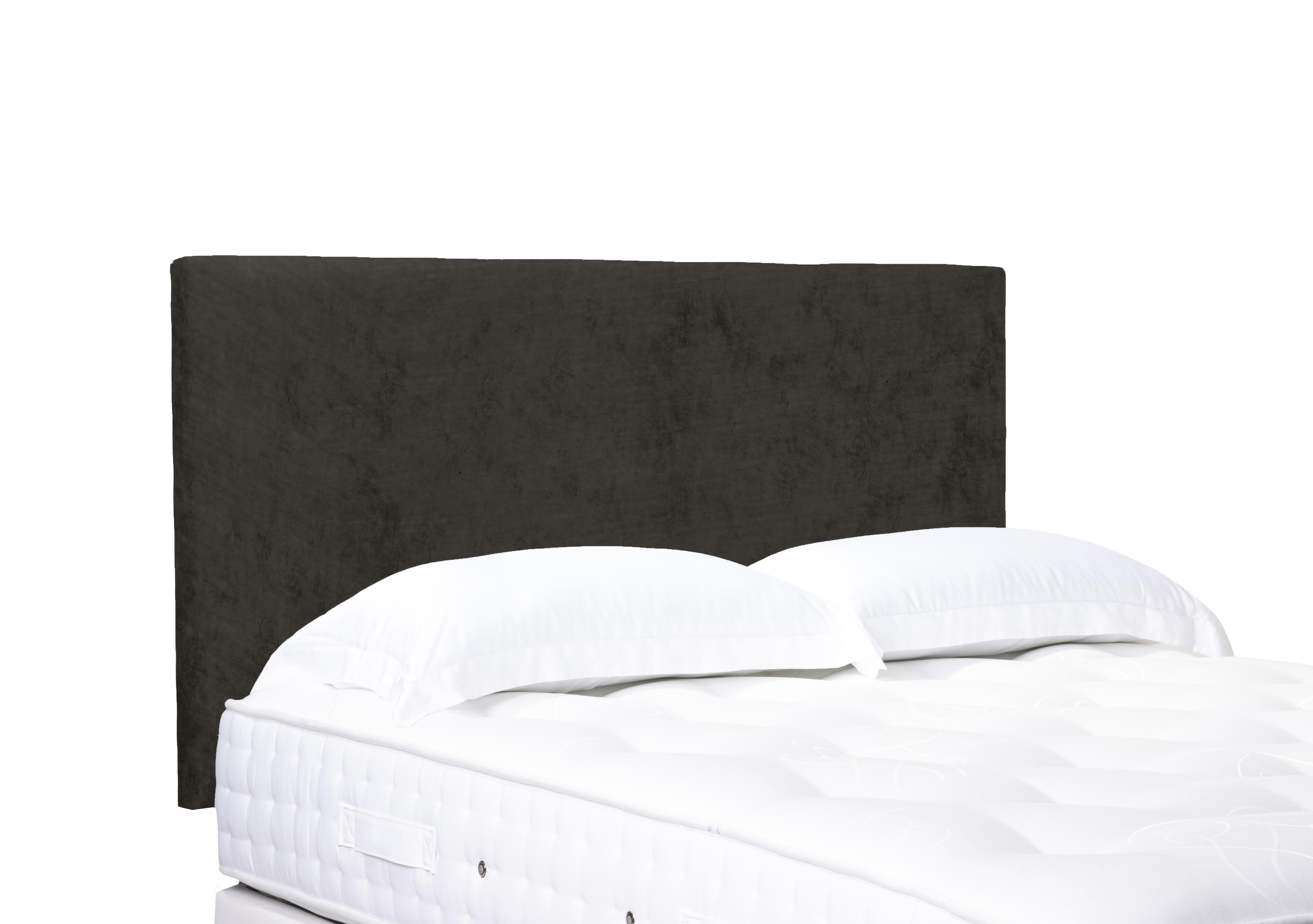 Artisan Collection Origin Standard Strutted Headboard in Milan Thunder on Furniture Village