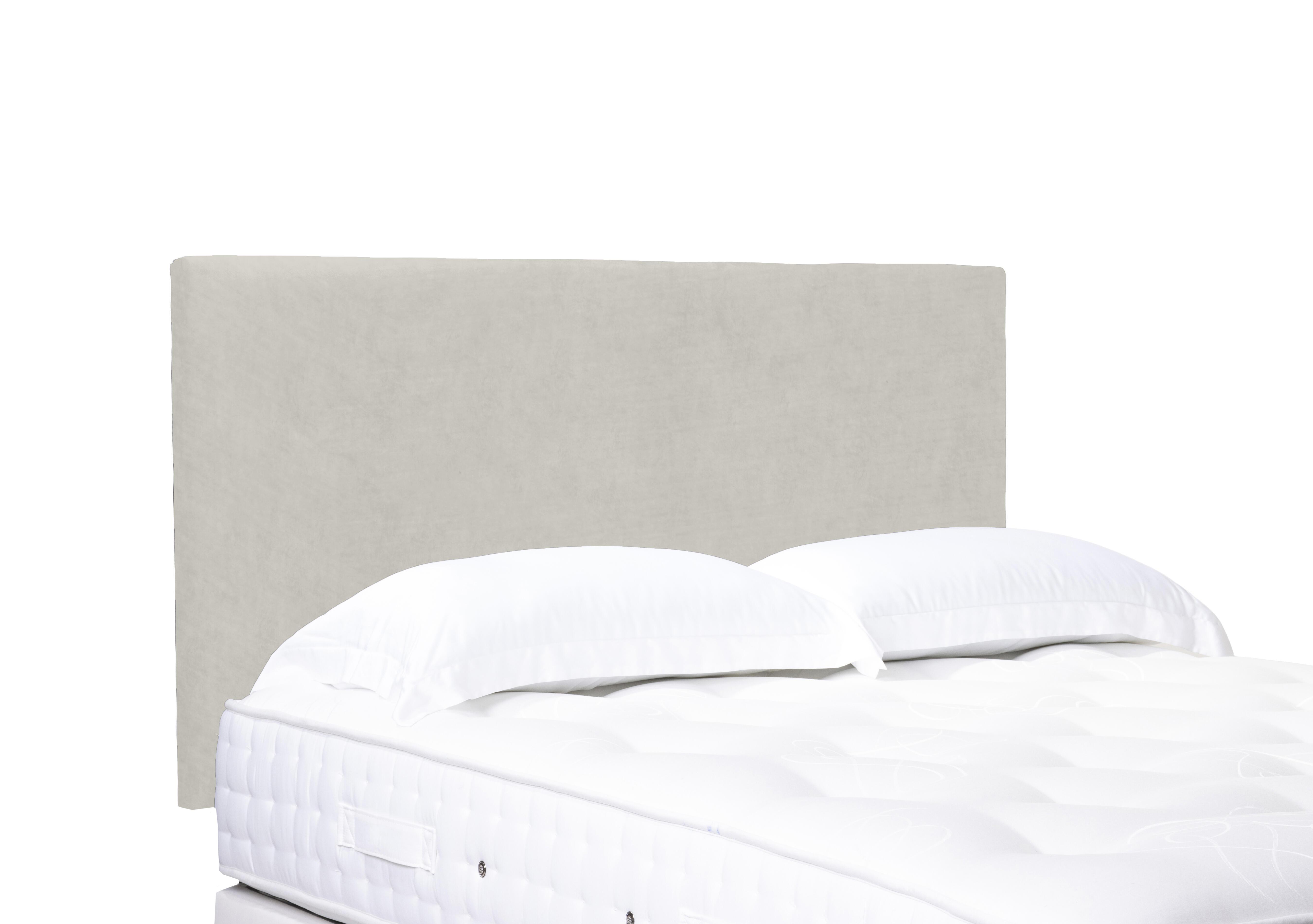 Artisan Collection Origin Standard Strutted Headboard in Plush Ecru on Furniture Village
