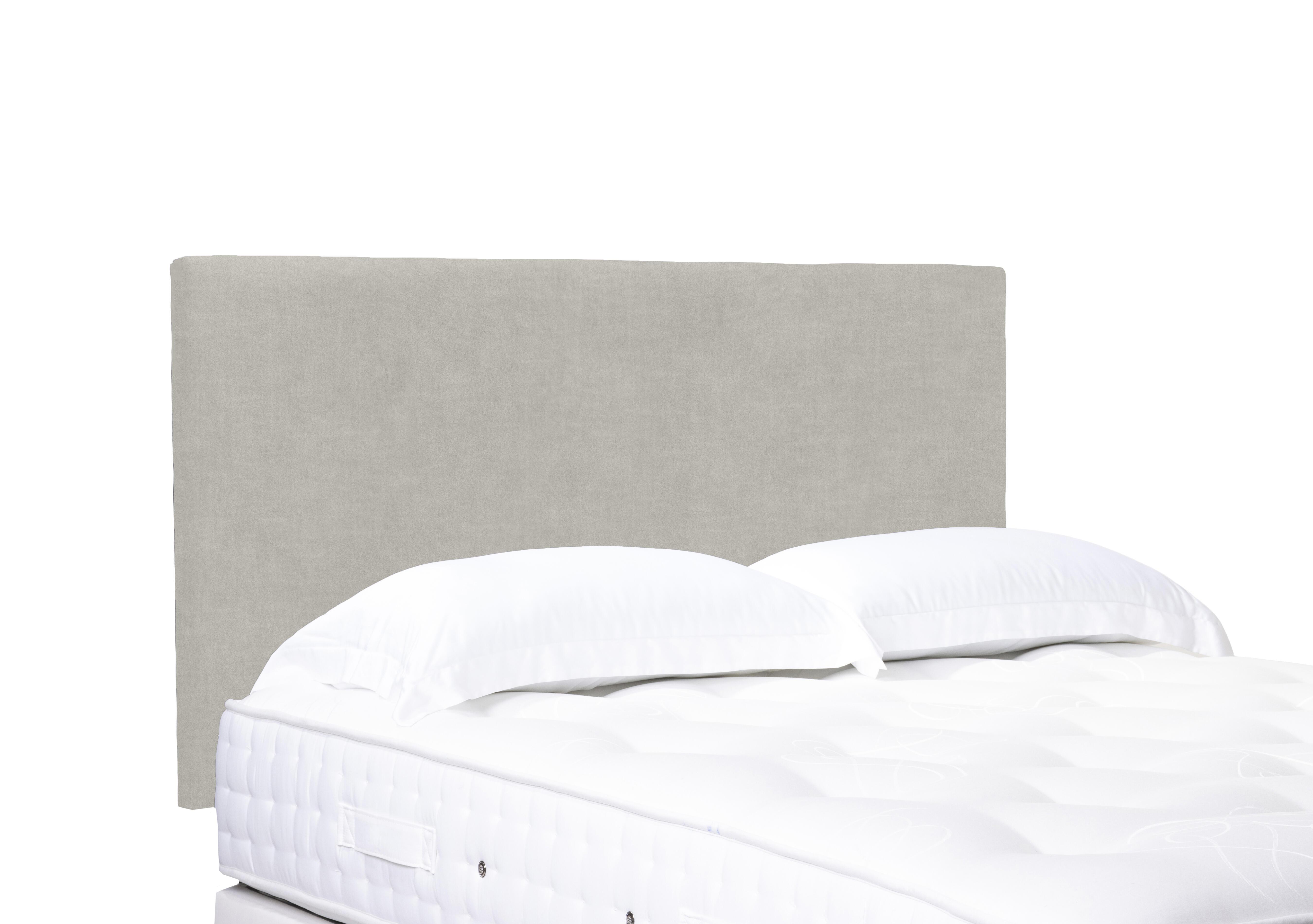 Artisan Collection Origin Standard Strutted Headboard in Queens Oat on Furniture Village