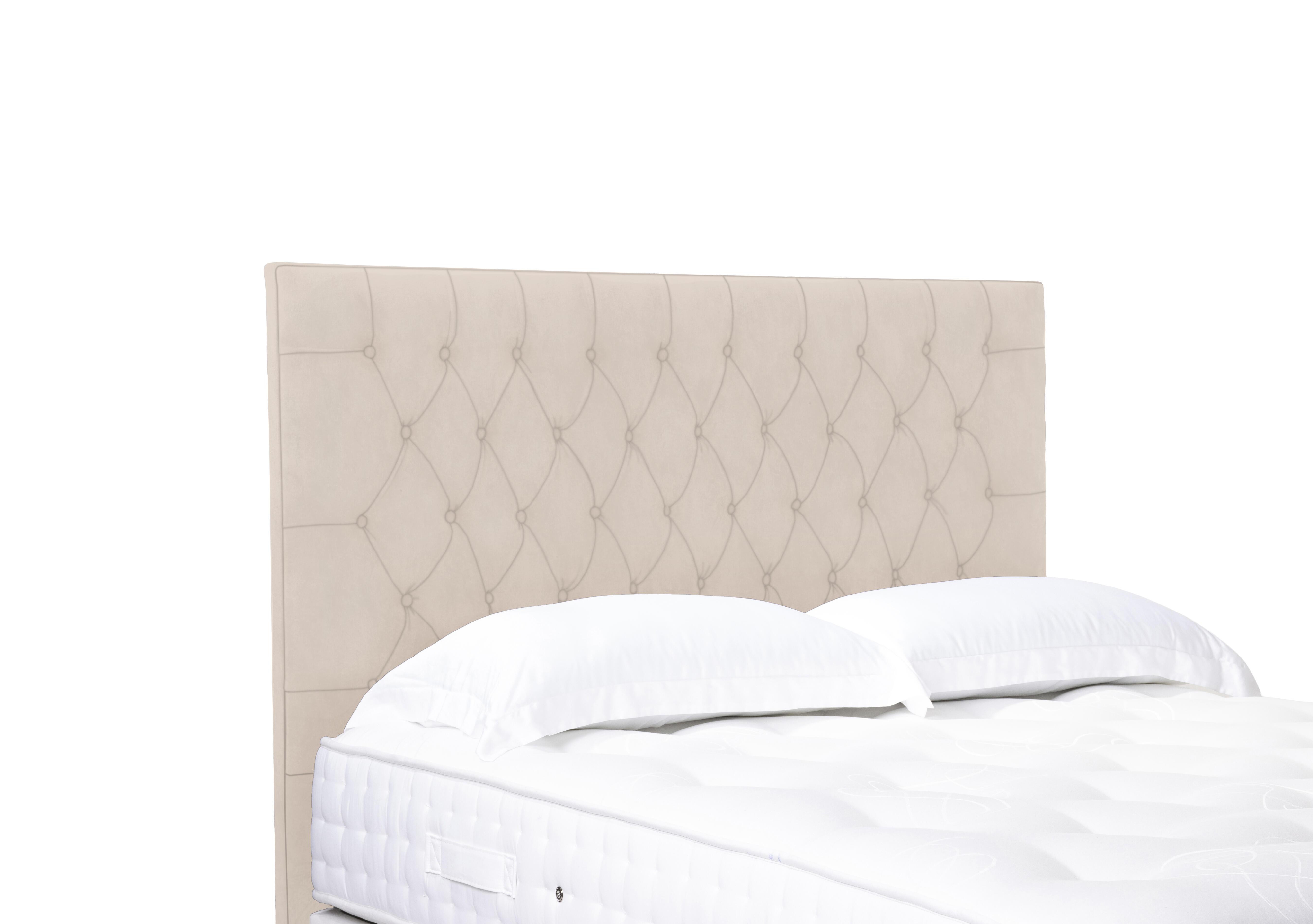Artisan Collection Orton High Floor Standing Headboard in 901 Sandstone Pearl on Furniture Village