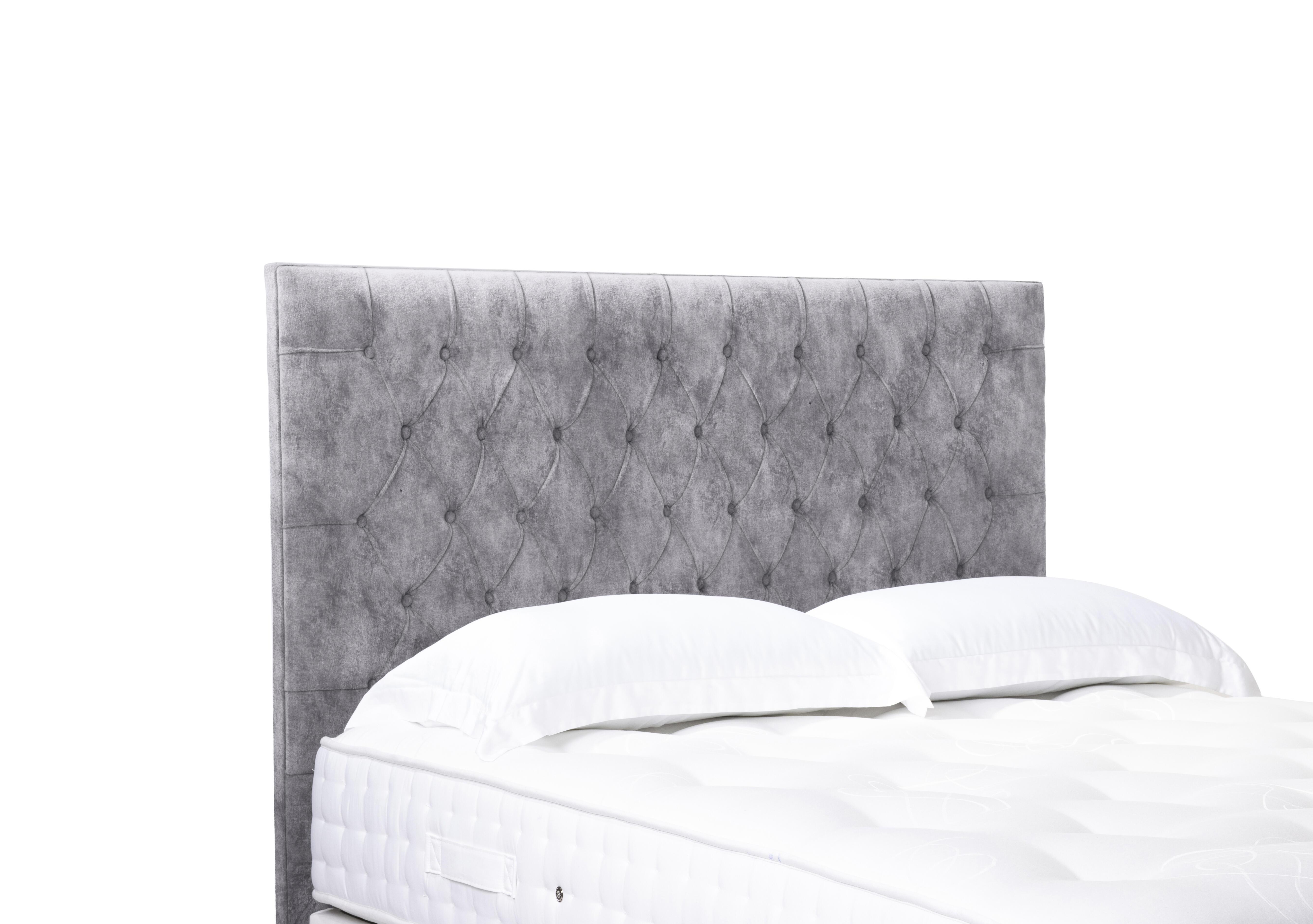 Artisan Collection Orton High Floor Standing Headboard in Daytona Grey on Furniture Village
