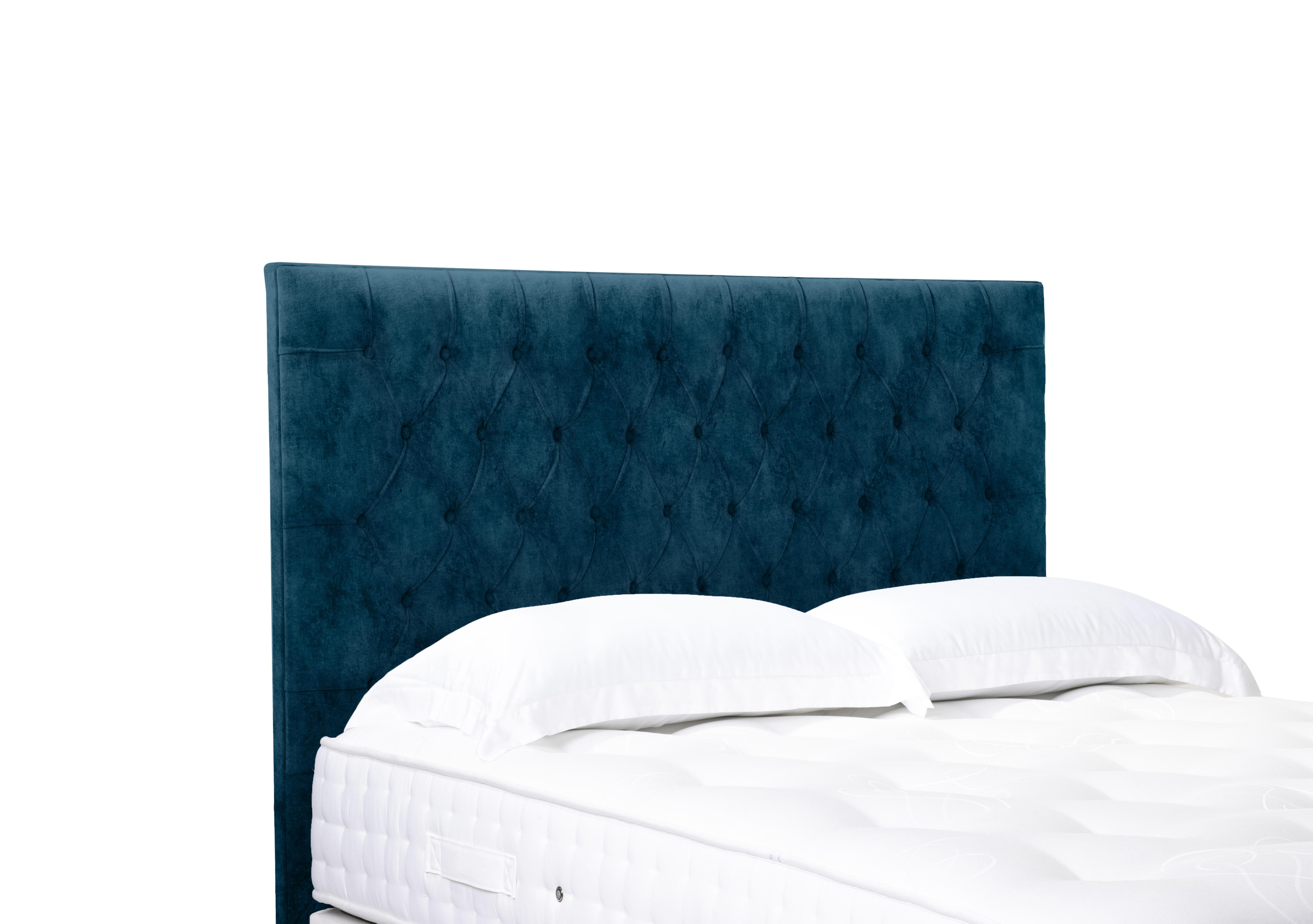 Artisan Collection Orton High Floor Standing Headboard in Daytona Ocean on Furniture Village