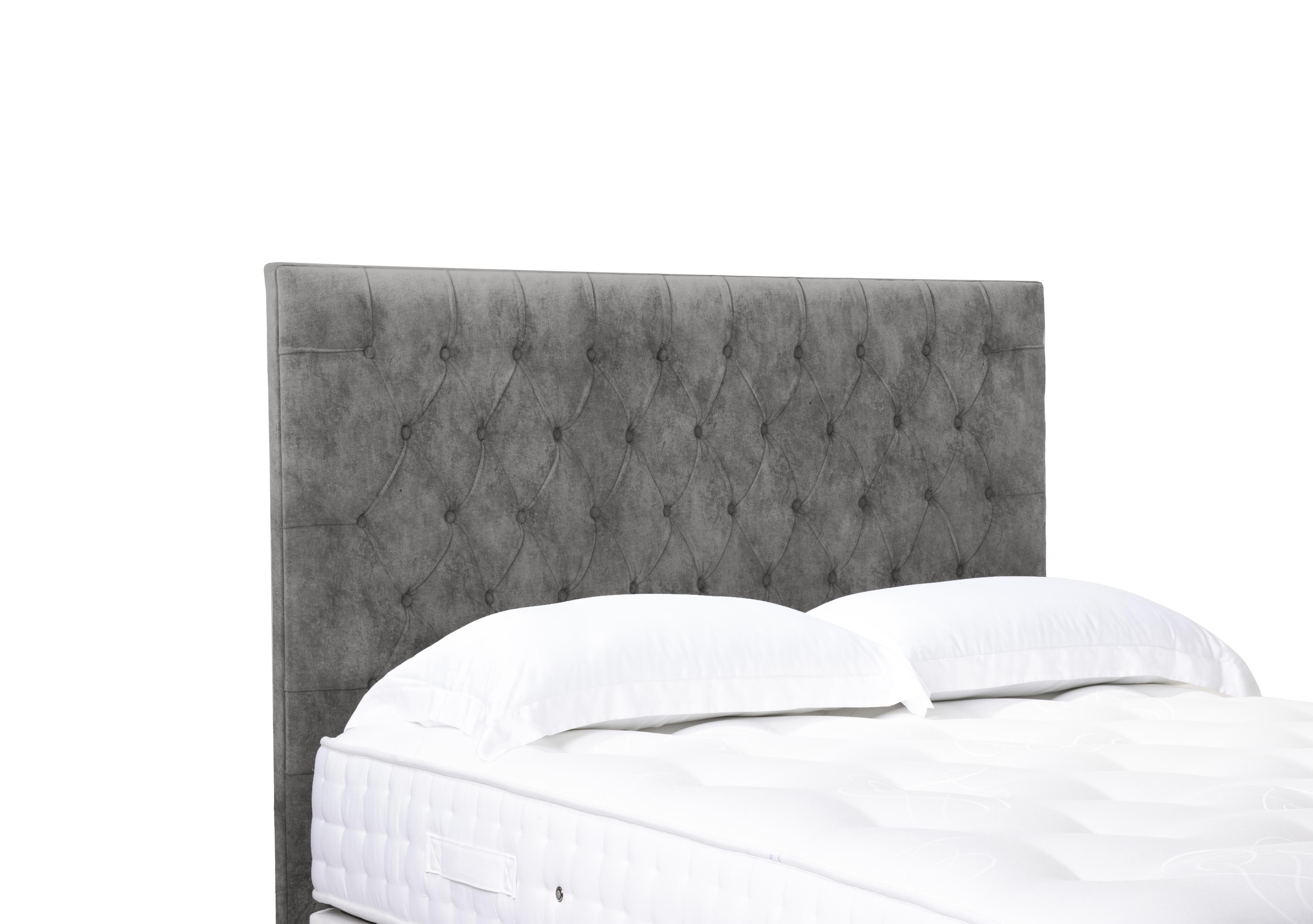 Artisan Collection Orton High Floor Standing Headboard in Daytona Pebble on Furniture Village