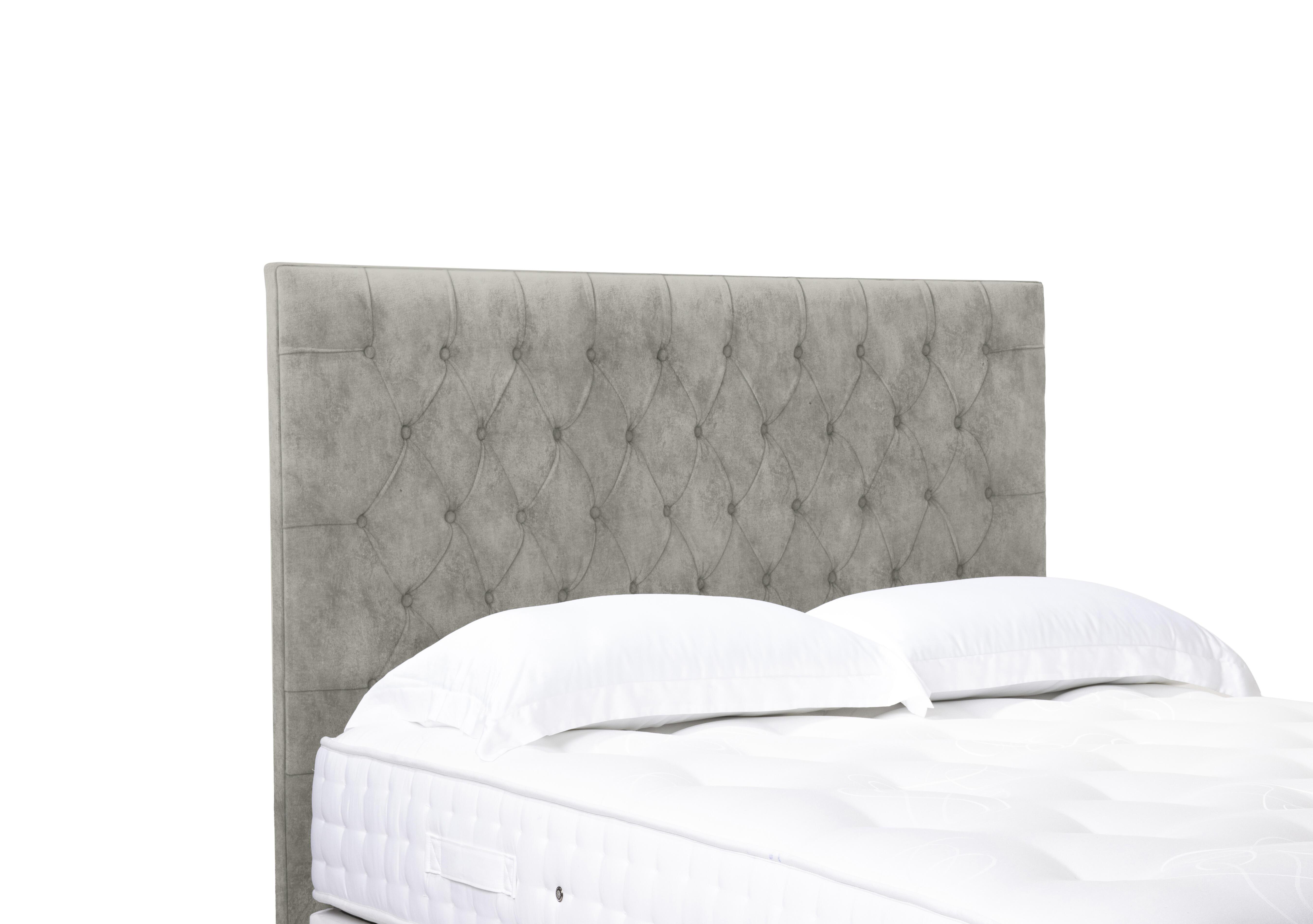 Artisan Collection Orton High Floor Standing Headboard in Daytona Stone on Furniture Village