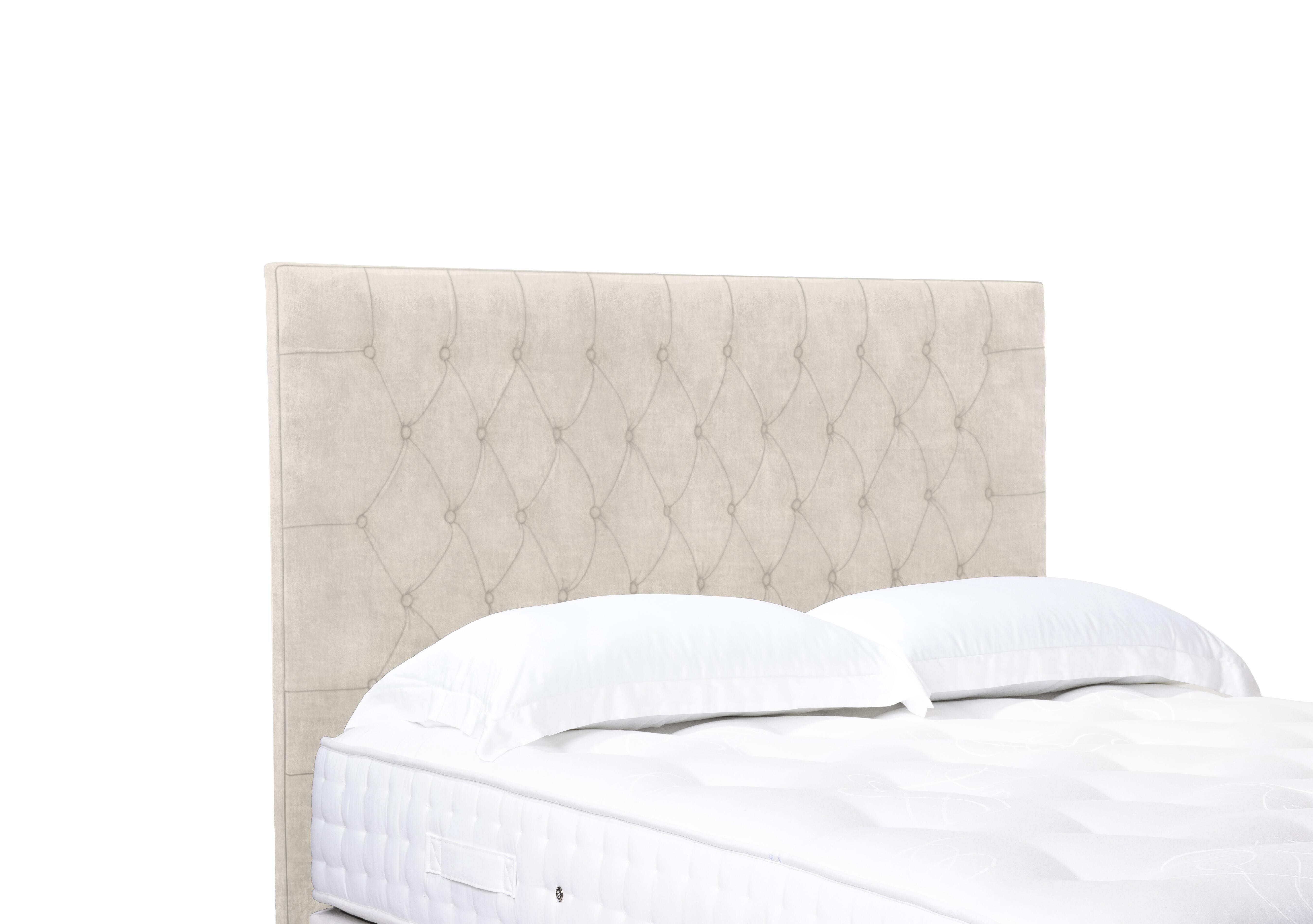 Artisan Collection Orton High Floor Standing Headboard in Lace Ivory on Furniture Village