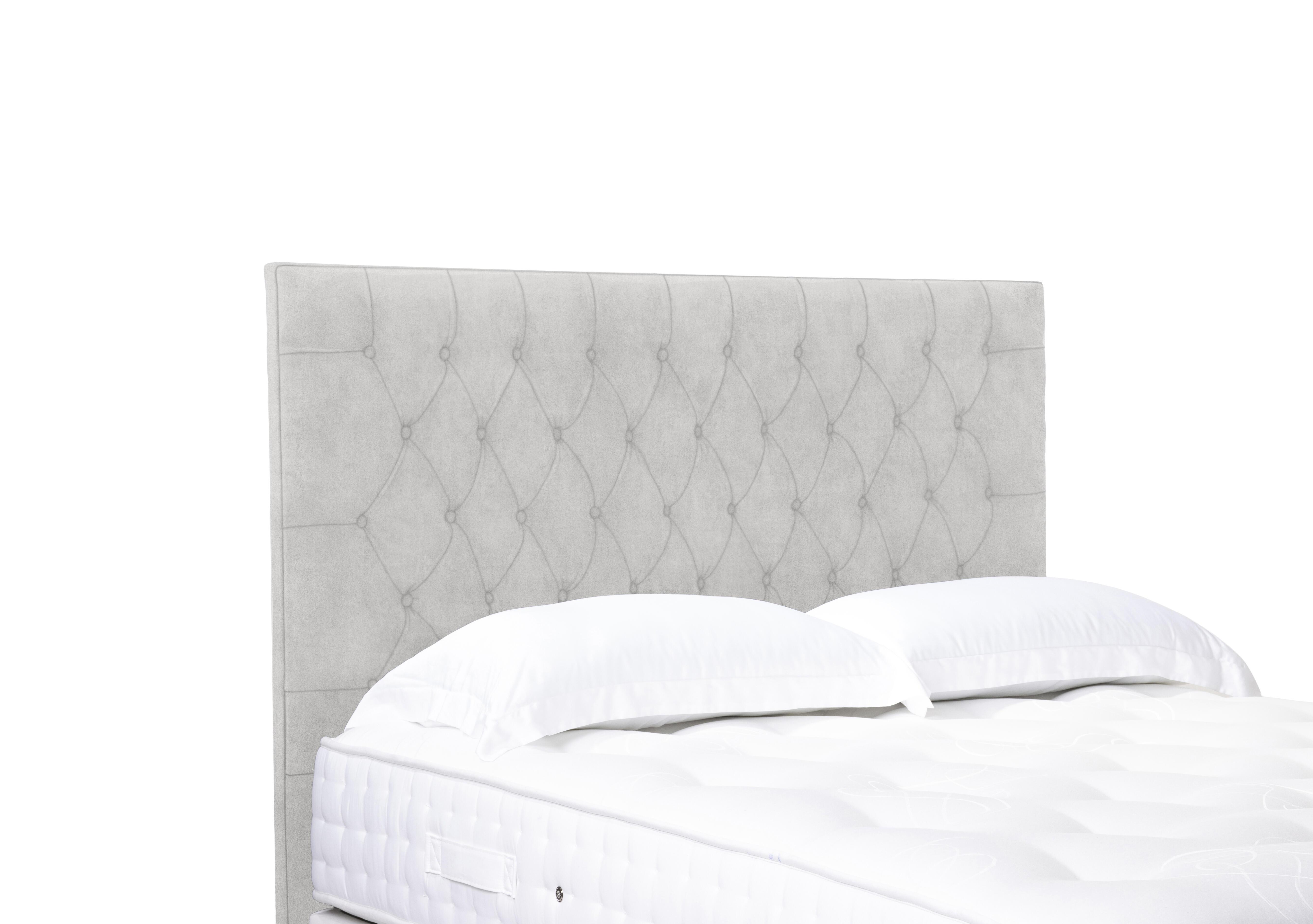Artisan Collection Orton High Floor Standing Headboard in Plain Opal on Furniture Village