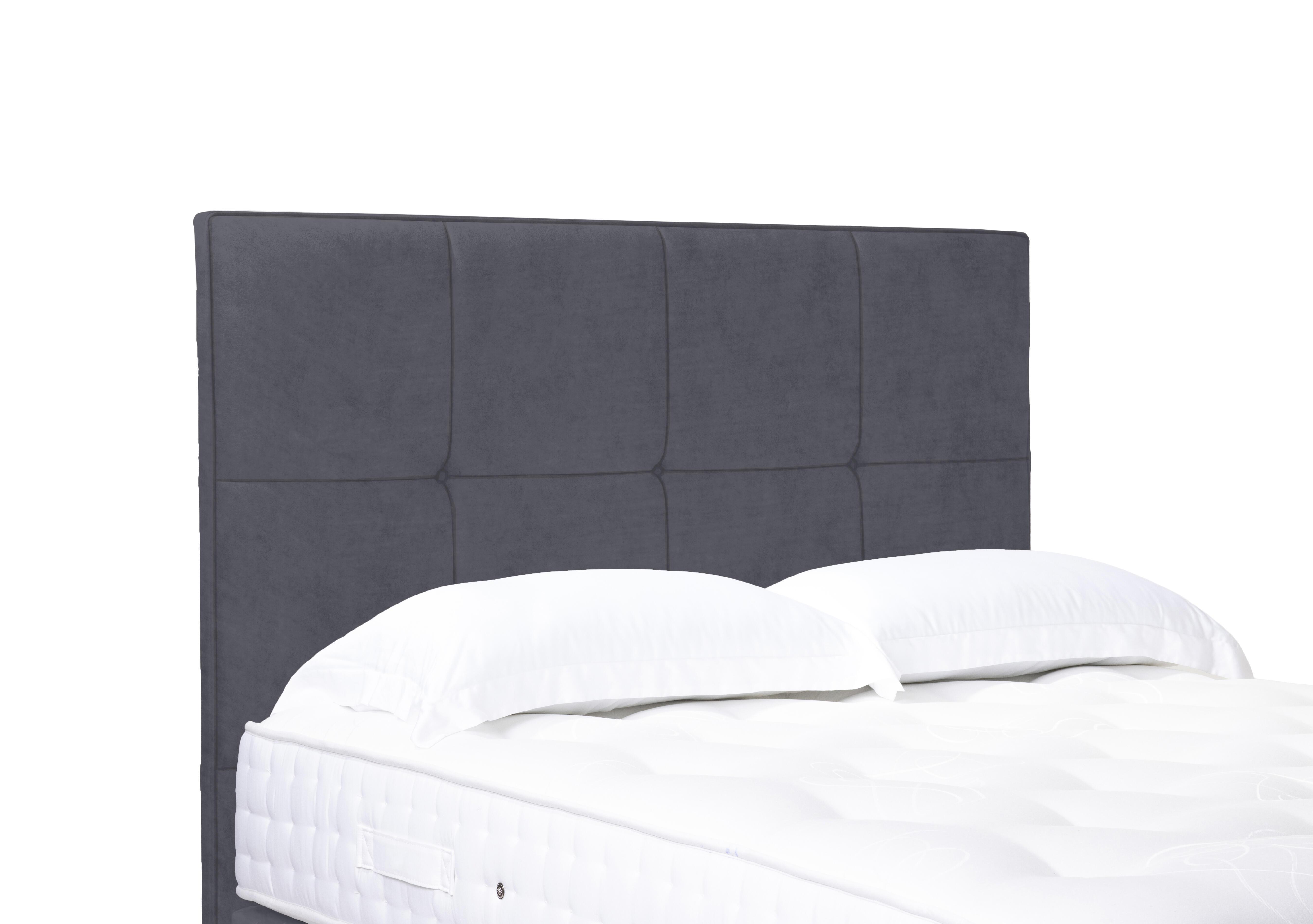 Artisan Collection Reigns High Floor Standing Headboard in Seven Anthracite on Furniture Village