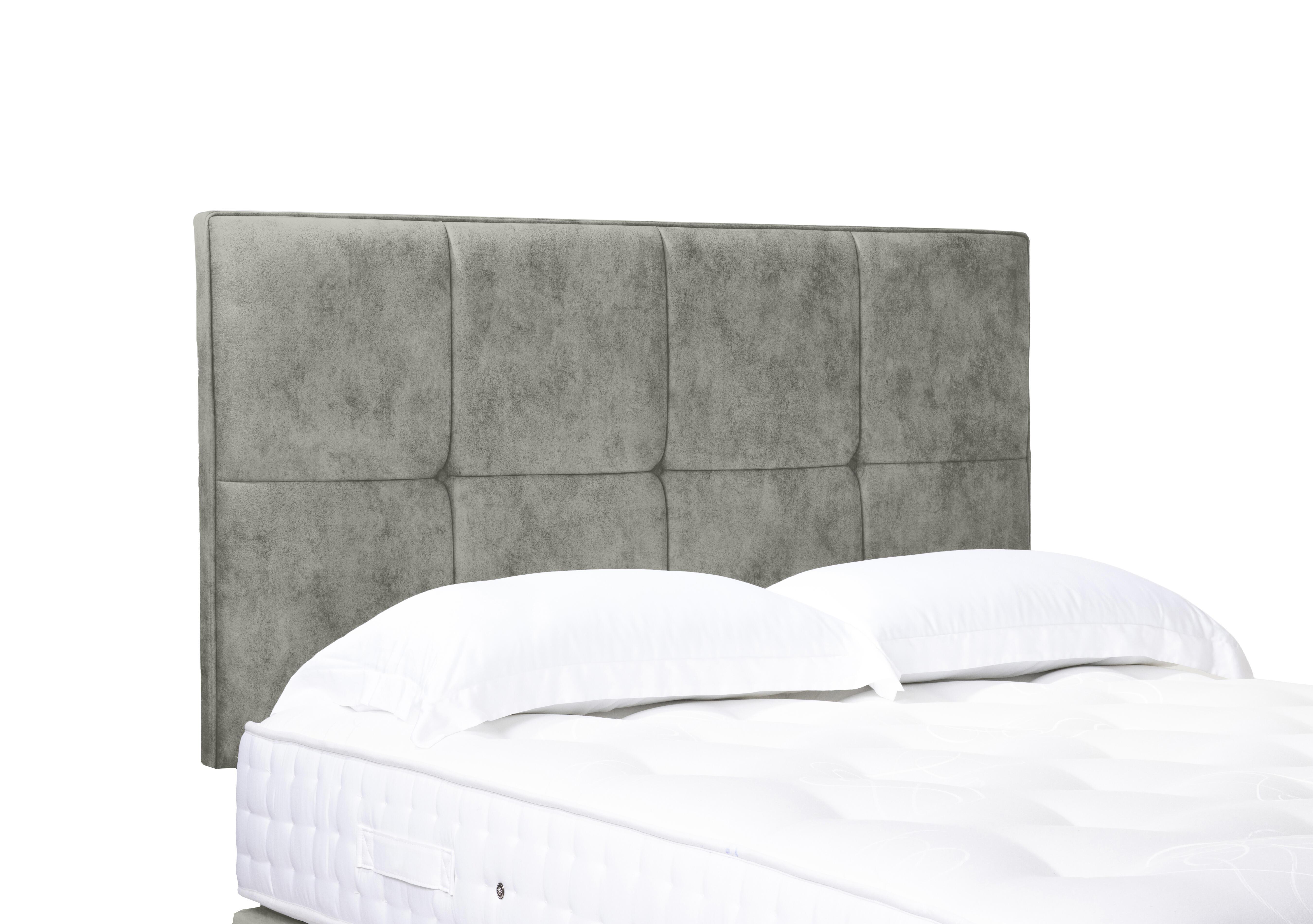 Artisan Collection Reigns High Strutted Headboard in Daytona Stone on Furniture Village