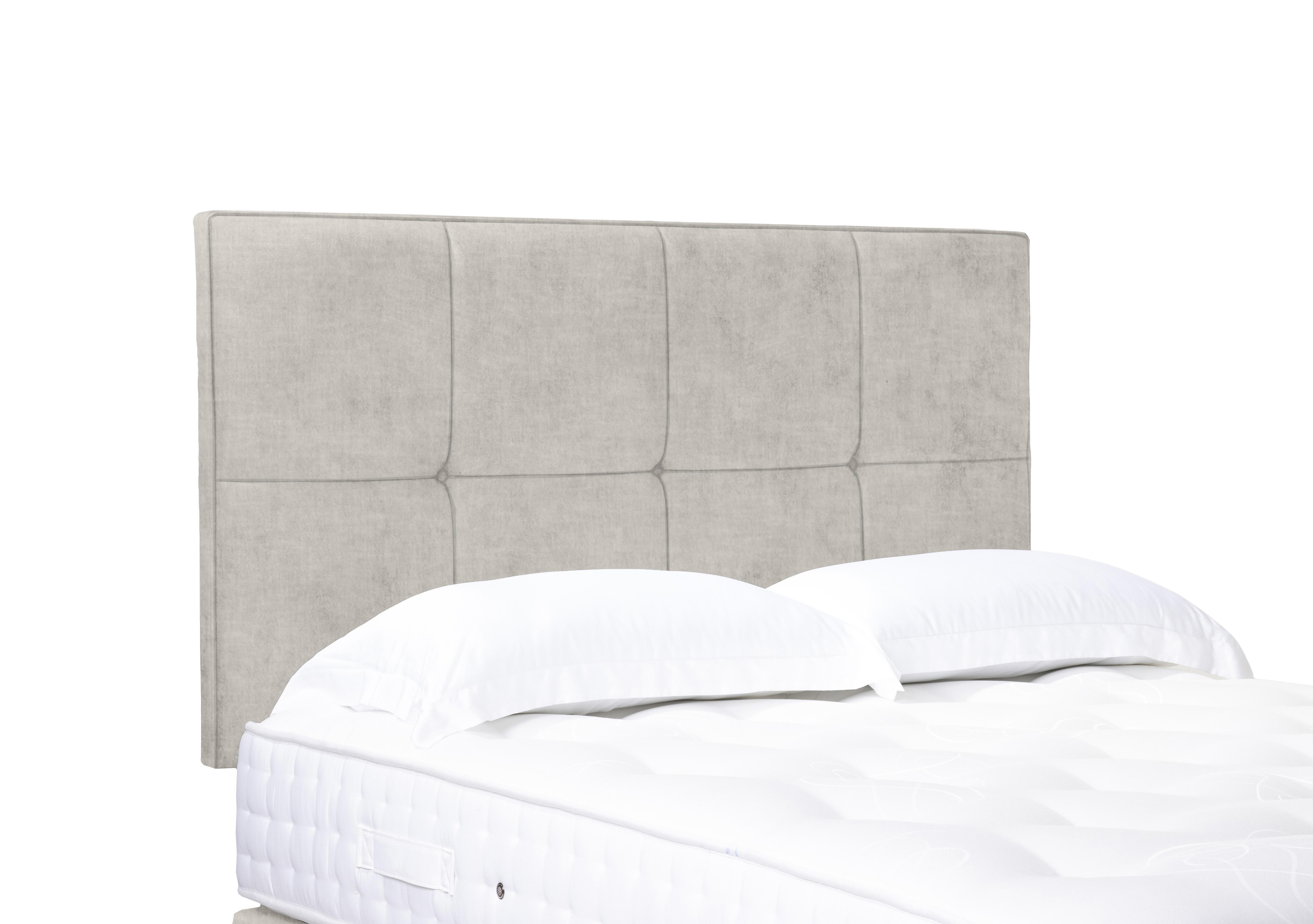 Artisan Collection Reigns High Strutted Headboard in Lace Ivory on Furniture Village