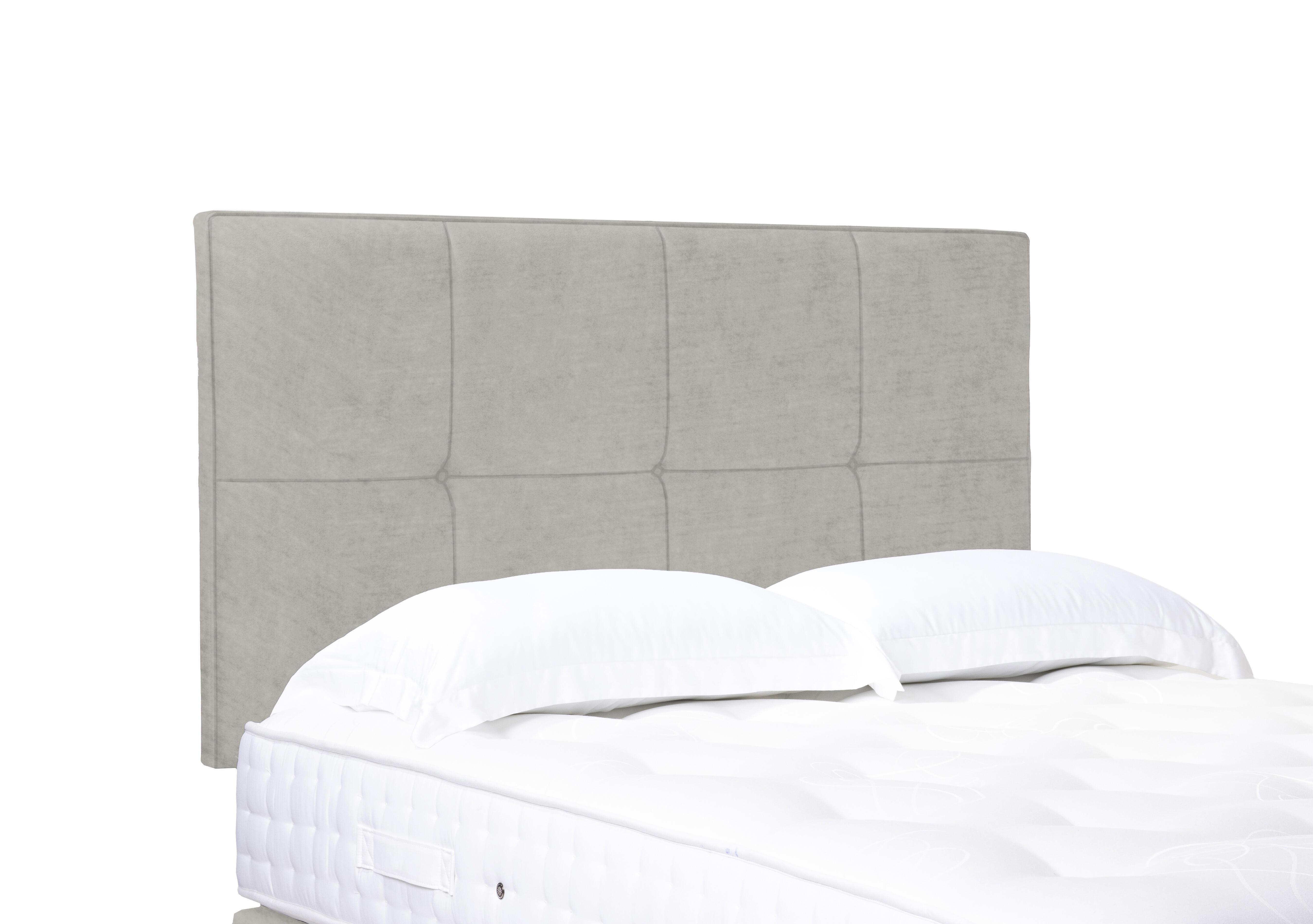 Artisan Collection Reigns High Strutted Headboard in Milan Stone on Furniture Village