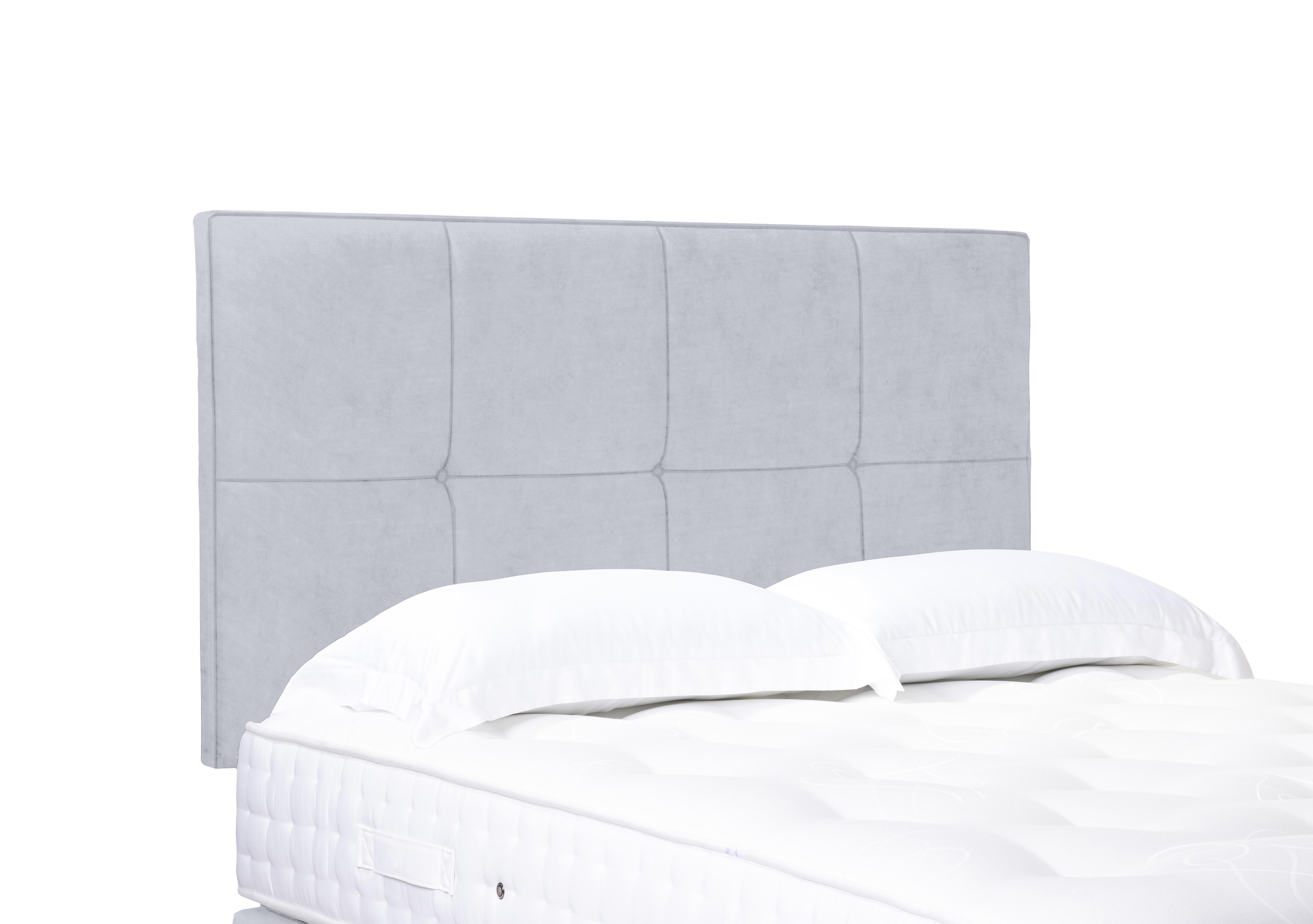 Artisan Collection Reigns High Strutted Headboard in Seven Lilac on Furniture Village