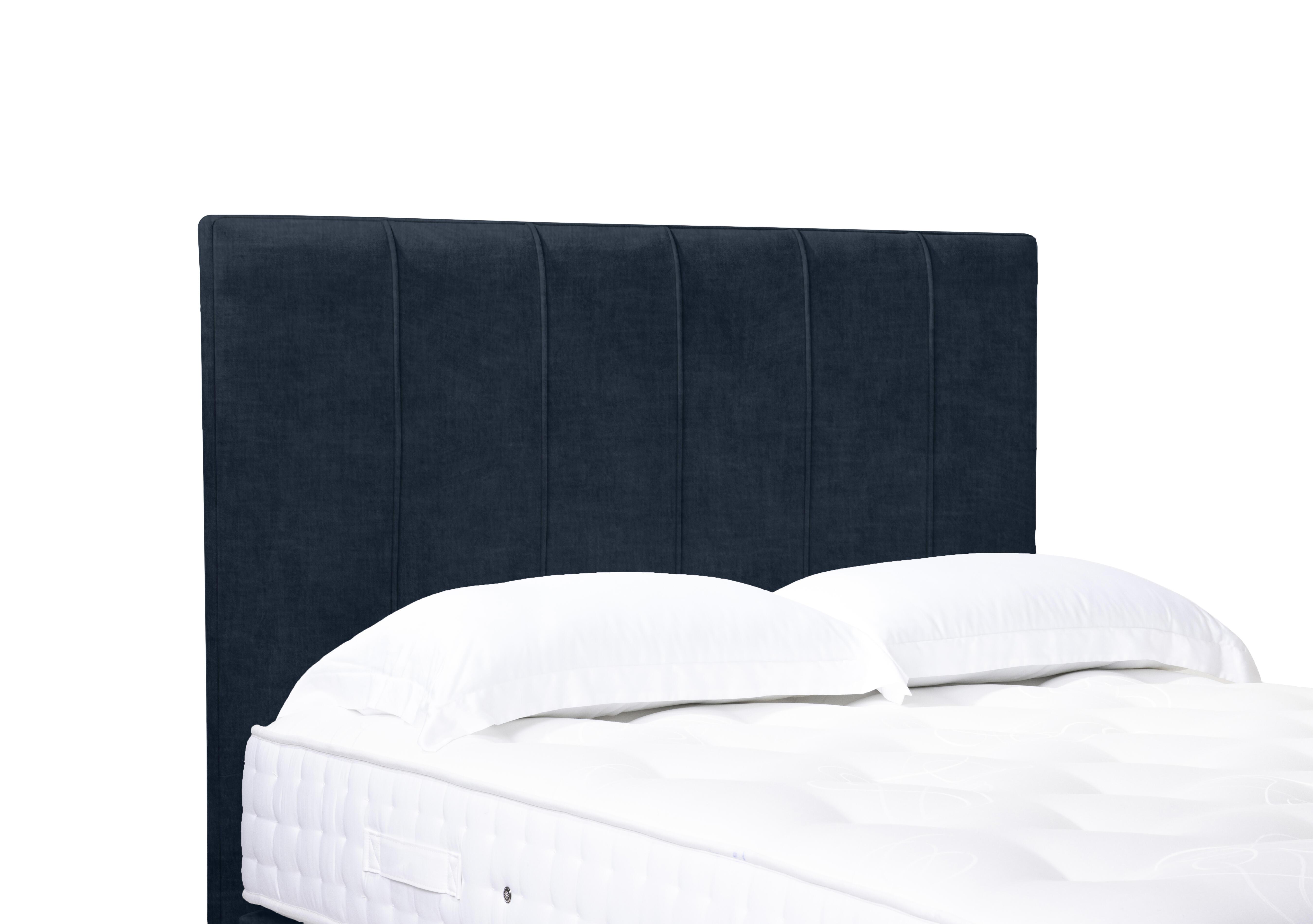 Artisan Collection Rhodes High Floor Standing Headboard in 600 Granite Blue on Furniture Village