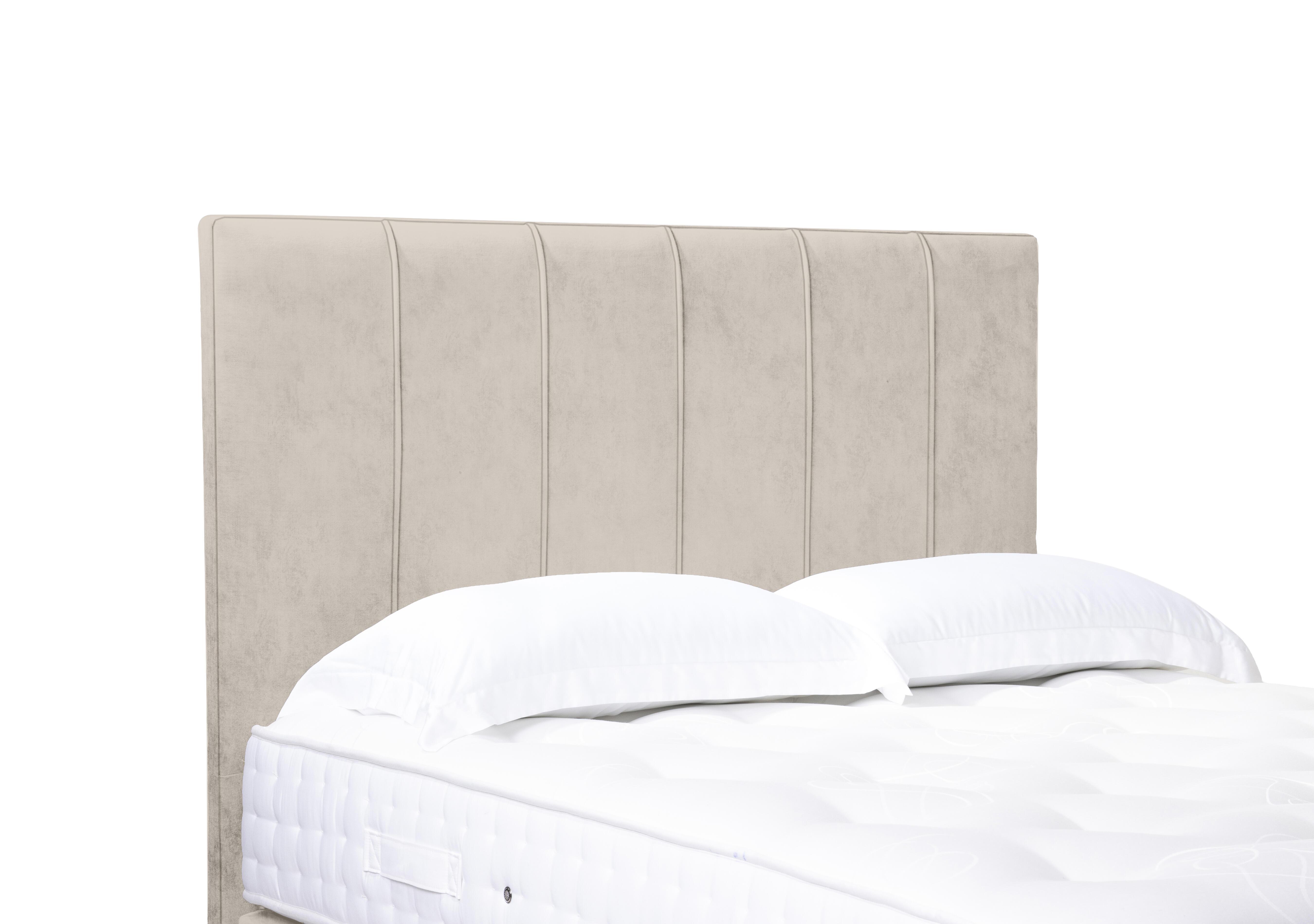 Artisan Collection Rhodes High Floor Standing Headboard in 901 Sandstone Pearl on Furniture Village