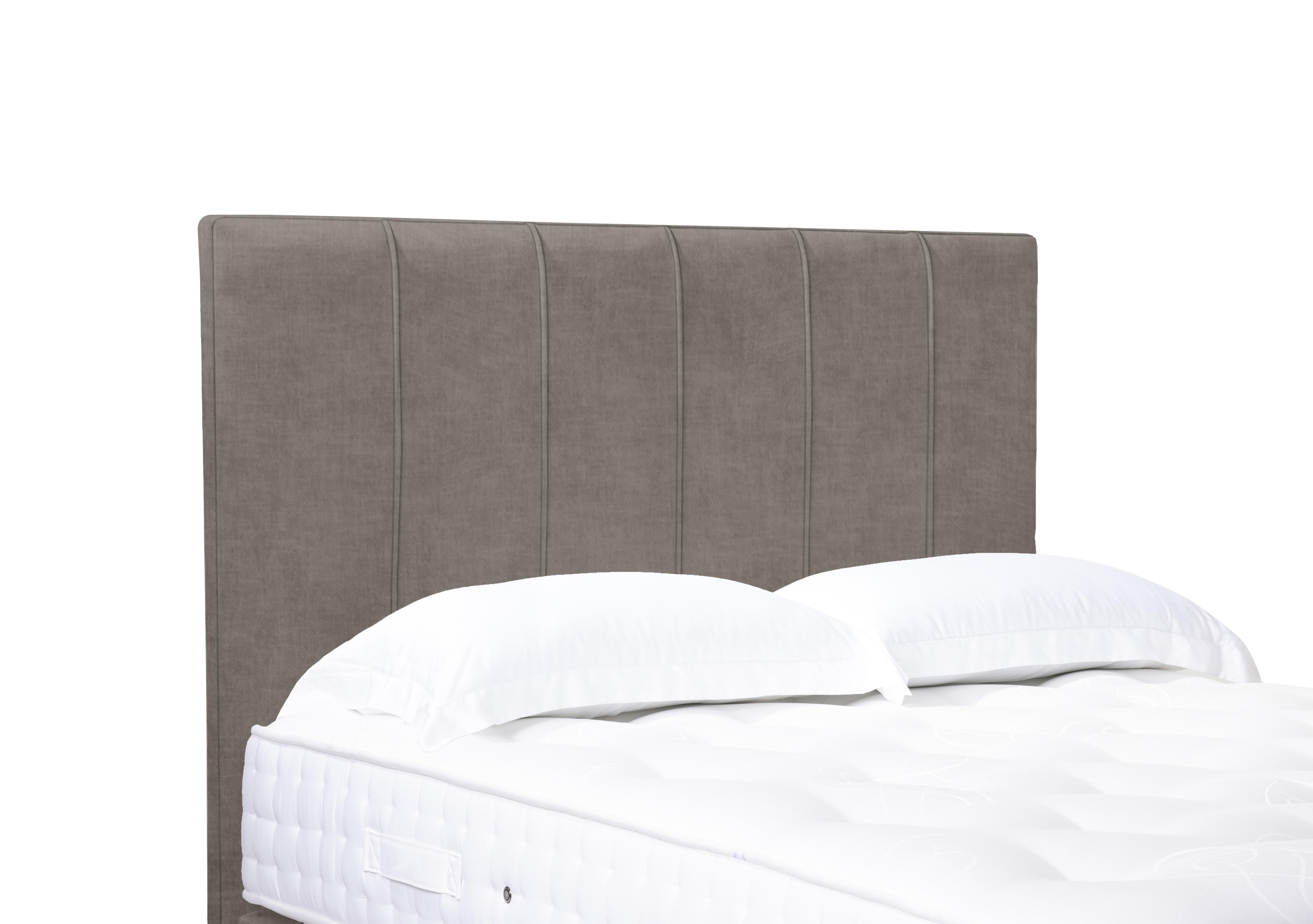 Rhodes High Floor Standing Headboard in 904 Warm Onyx on Furniture Village