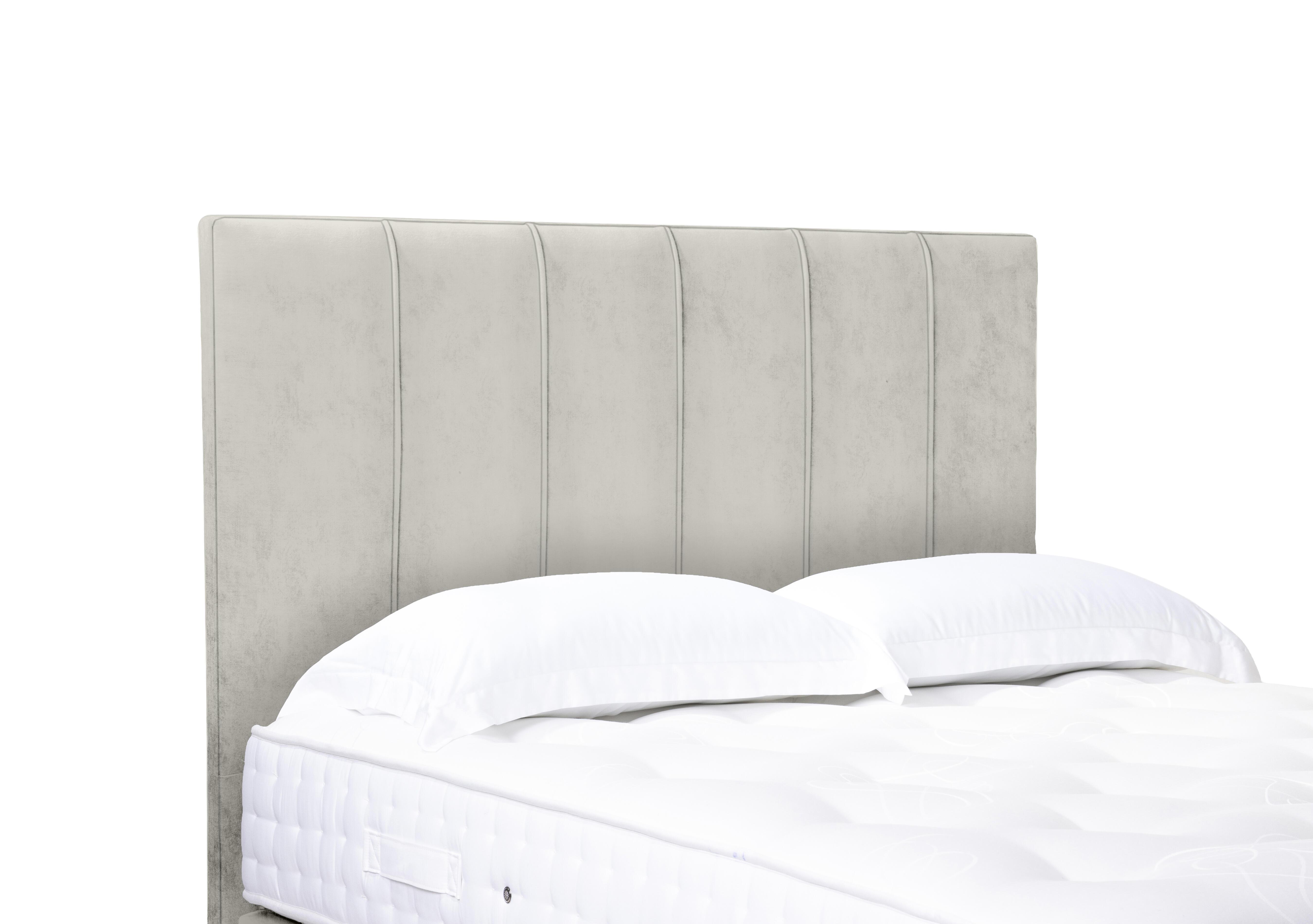Artisan Collection Rhodes High Floor Standing Headboard in Aston Linen on Furniture Village