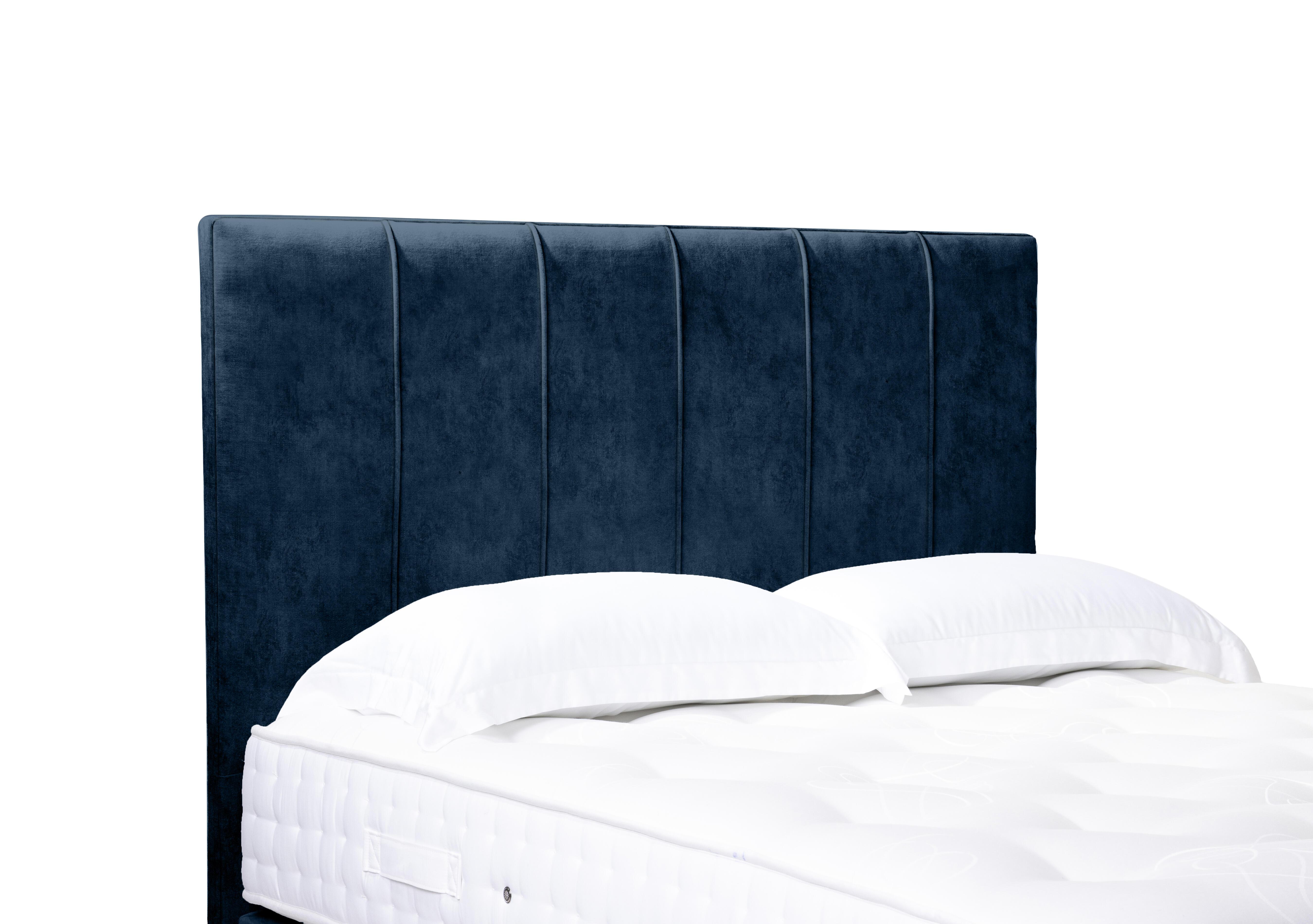 Rhodes High Floor Standing Headboard in Daytona Ocean on Furniture Village
