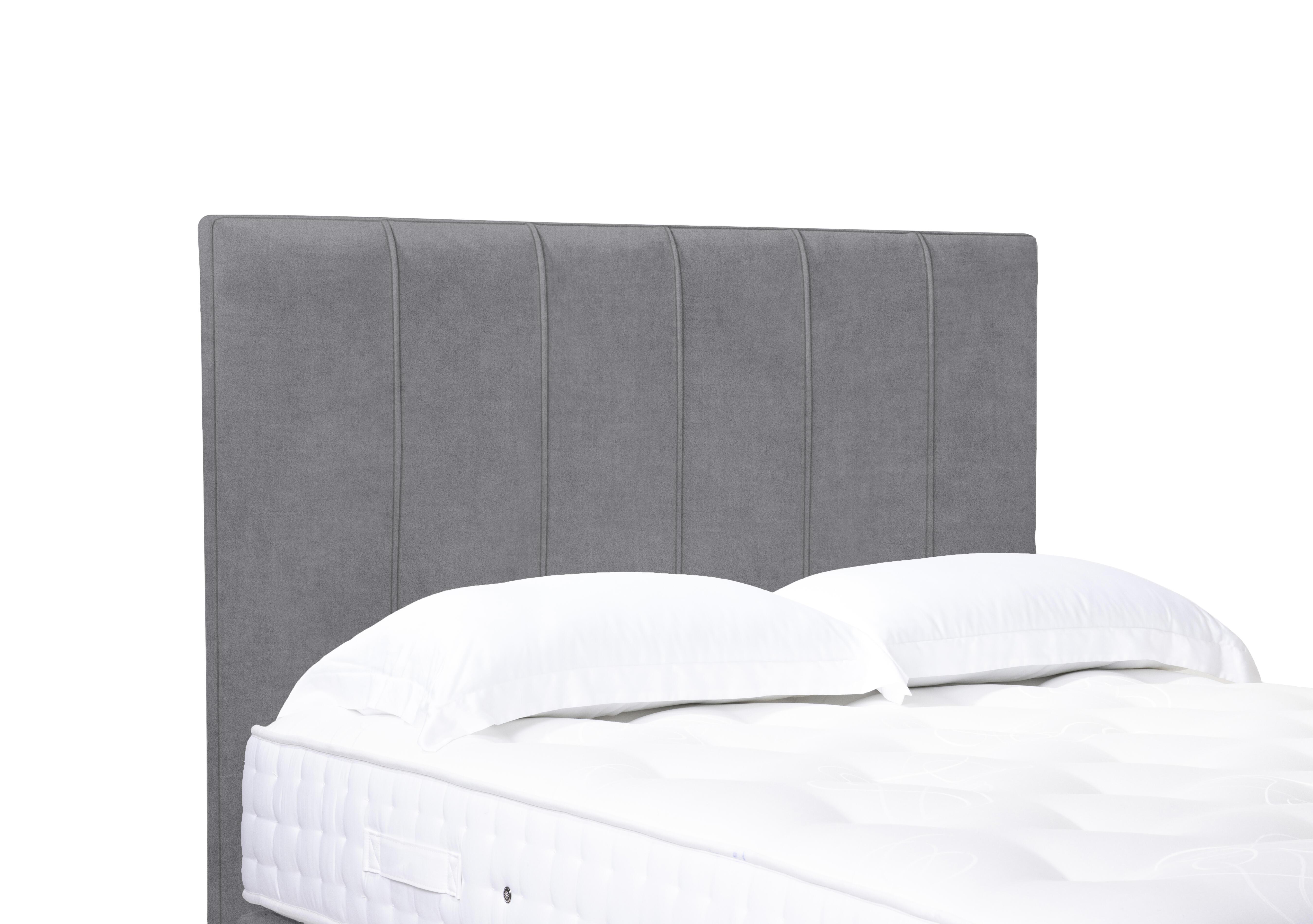 Artisan Collection Rhodes High Floor Standing Headboard in Plain Diamond on Furniture Village