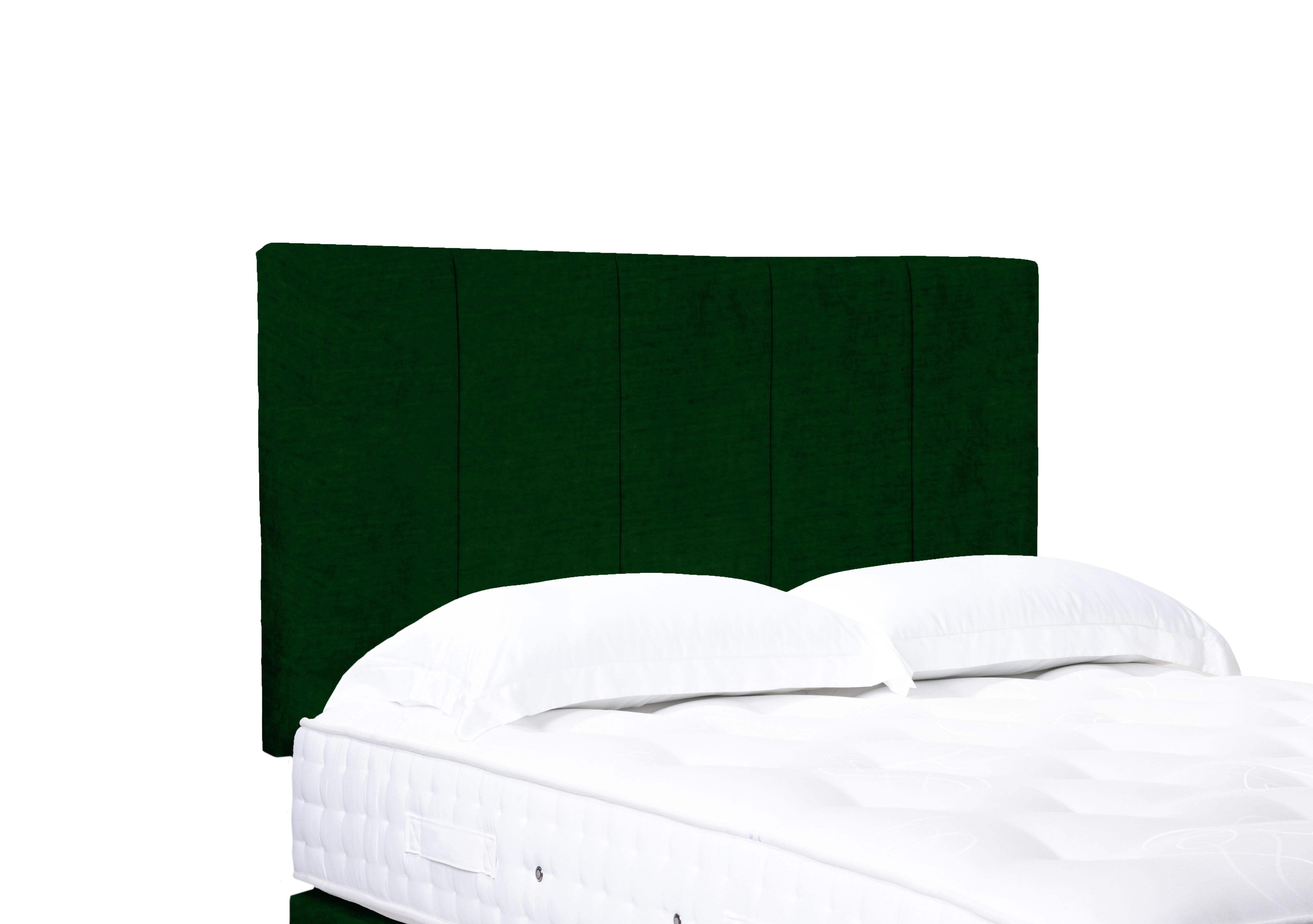 Artisan Collection Strata High Strutted Headboard in Aston Moss on Furniture Village