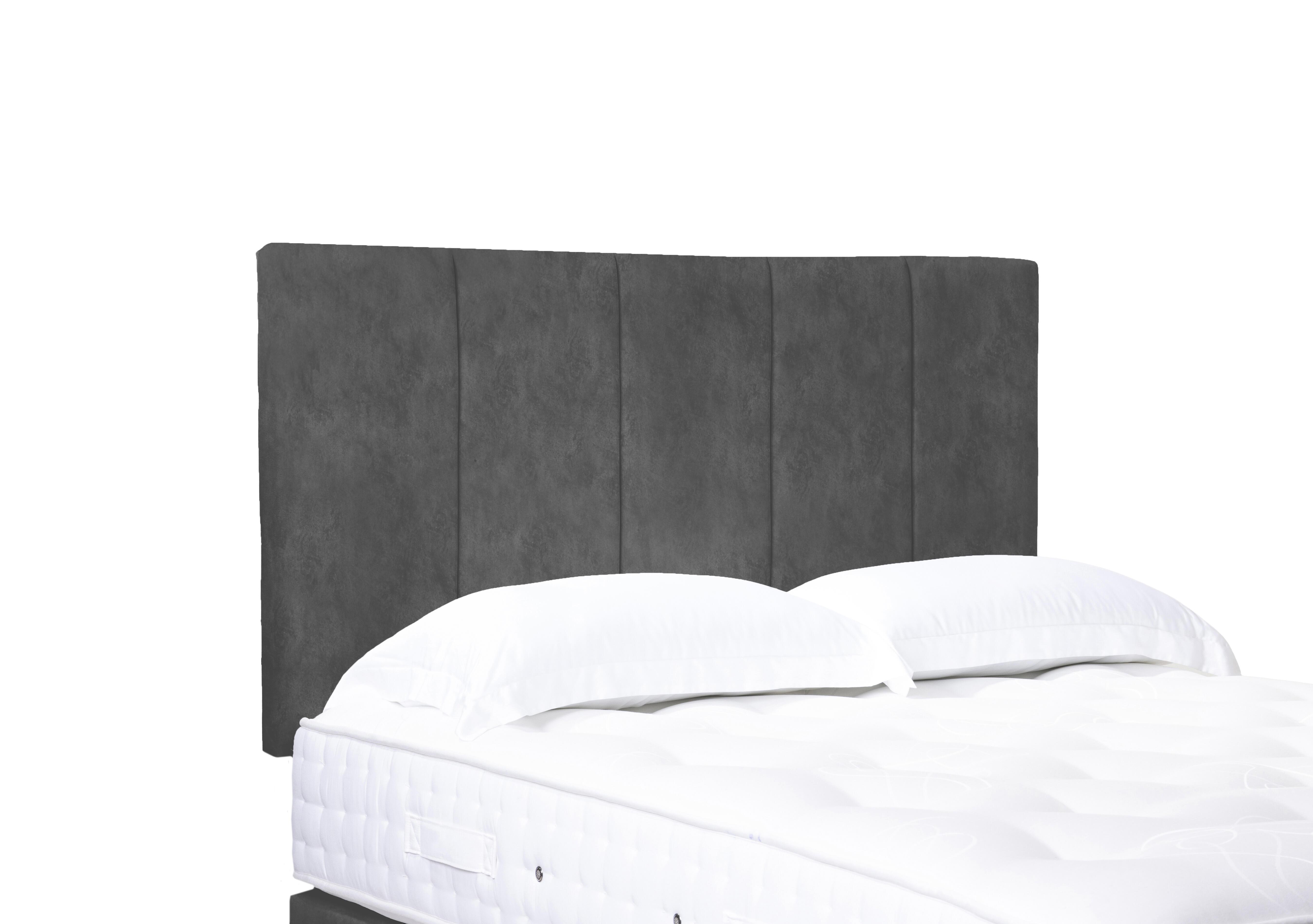 Artisan Collection Strata High Strutted Headboard in Dapple Mink on Furniture Village