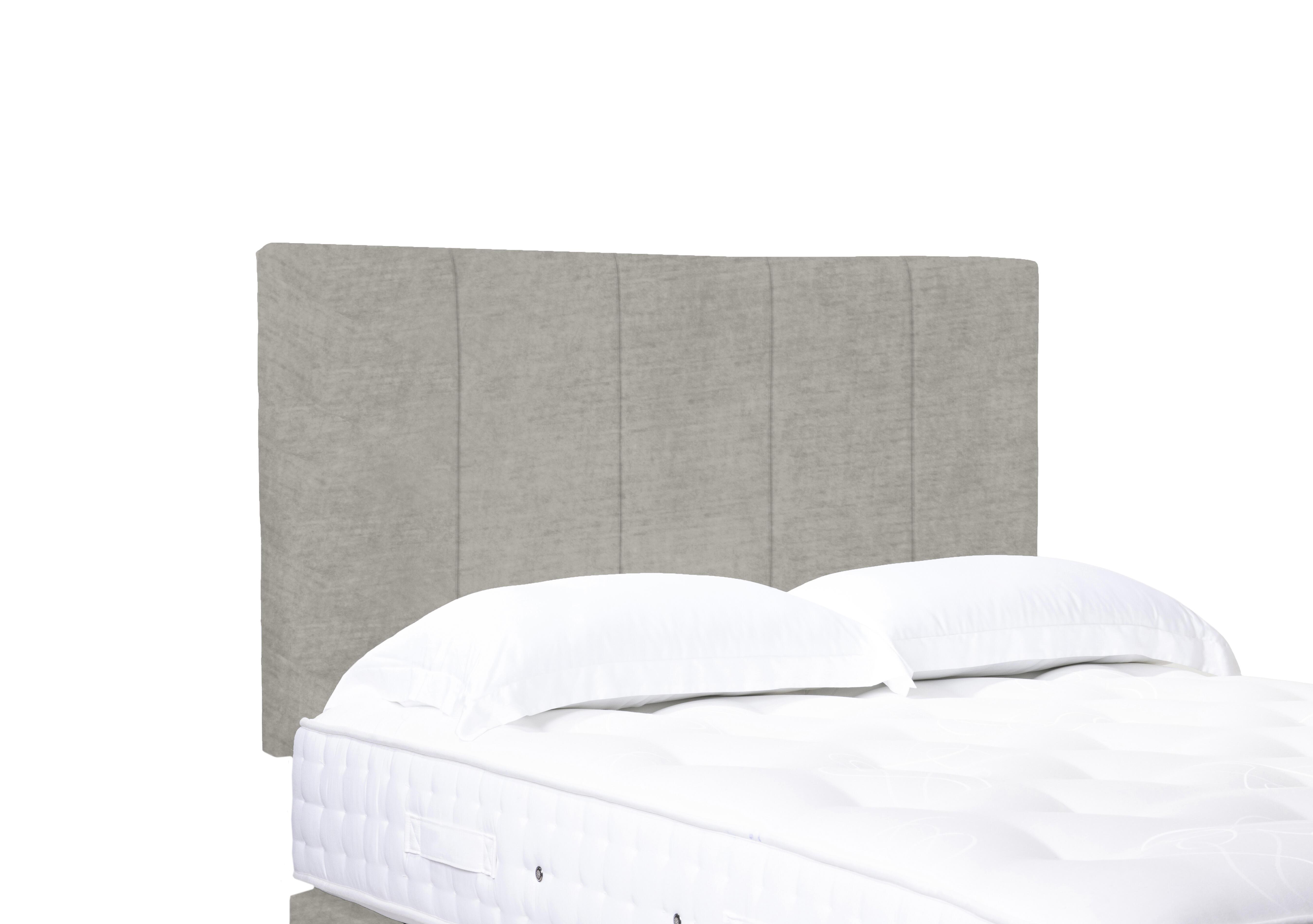 Artisan Collection Strata High Strutted Headboard in Milan Stone on Furniture Village