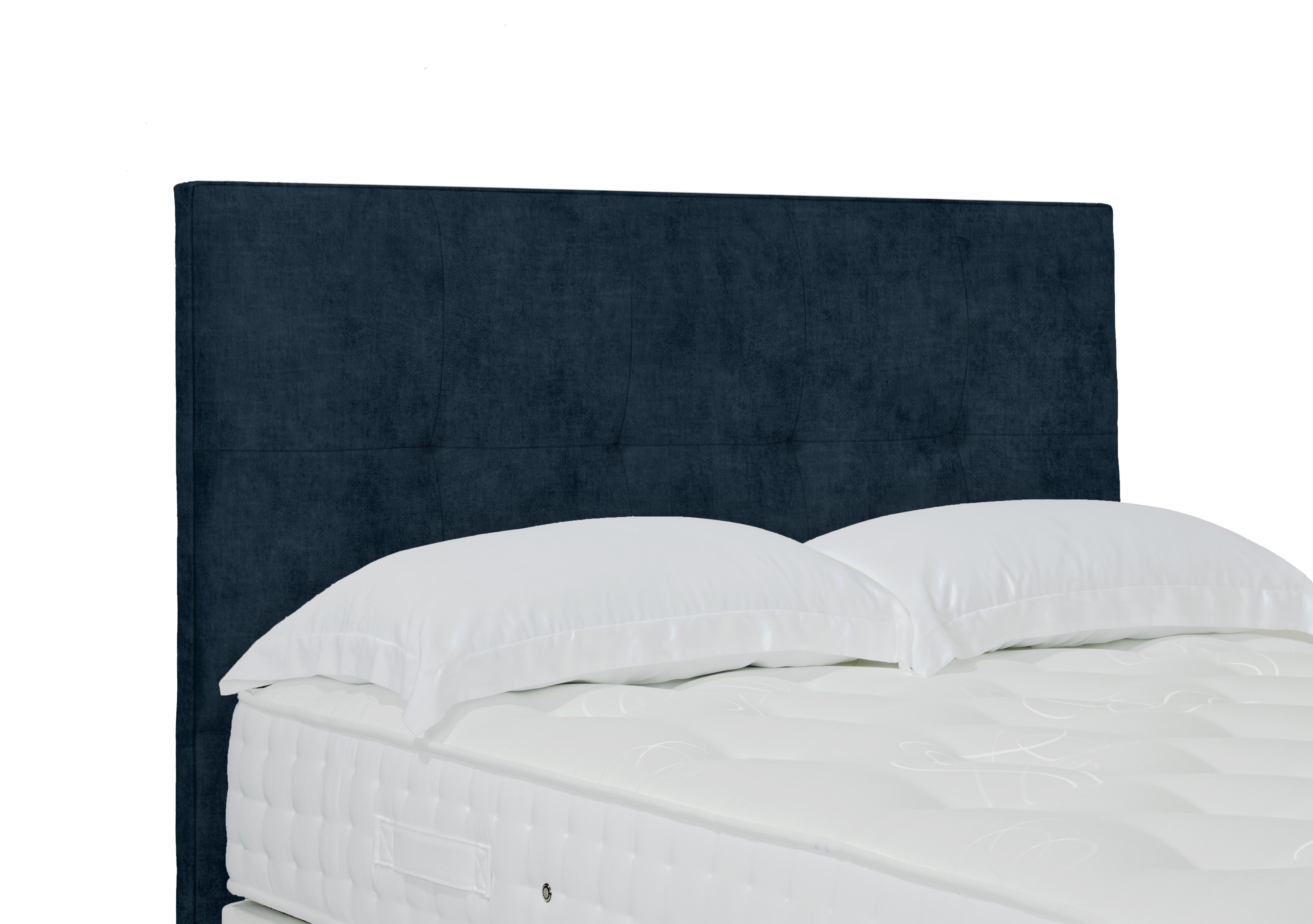 Artisan Collection Stratton Standard Floor Standing Headboard in 600 Granite Blue on Furniture Village
