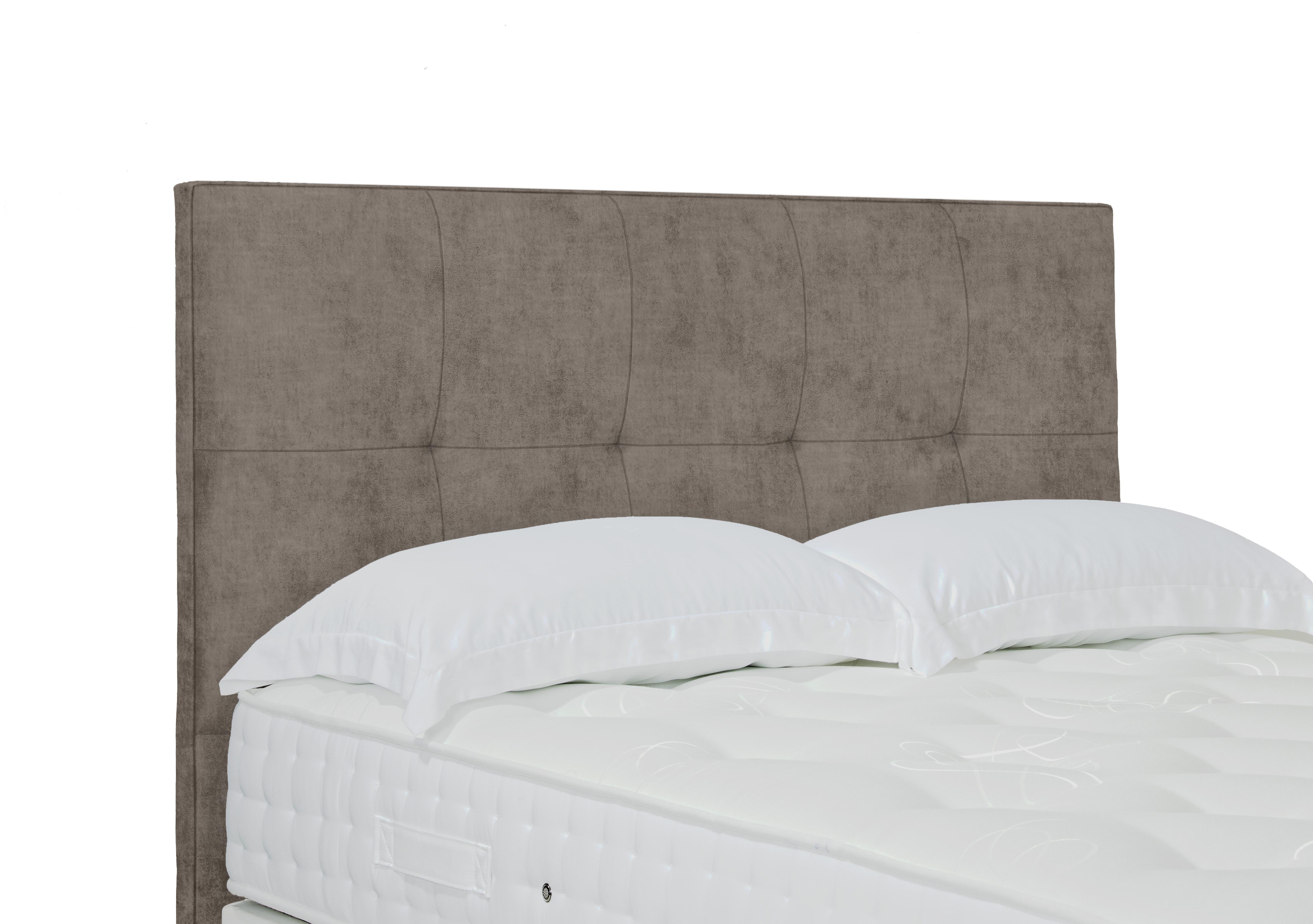 Stratton Standard Floor Standing Headboard in 904 Warm Onyx on Furniture Village