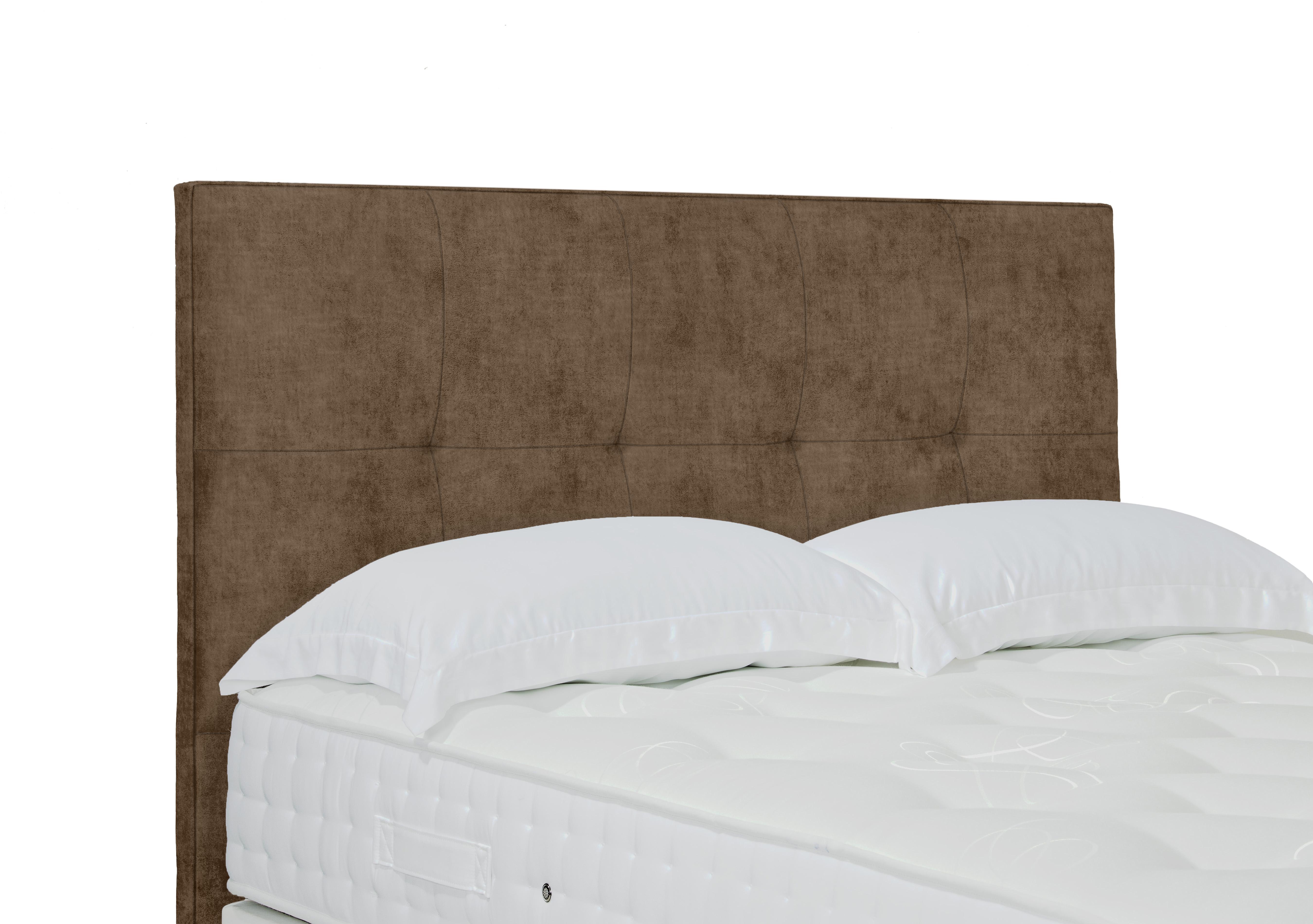 Stratton Standard Floor Standing Headboard in Lace Caramel on Furniture Village