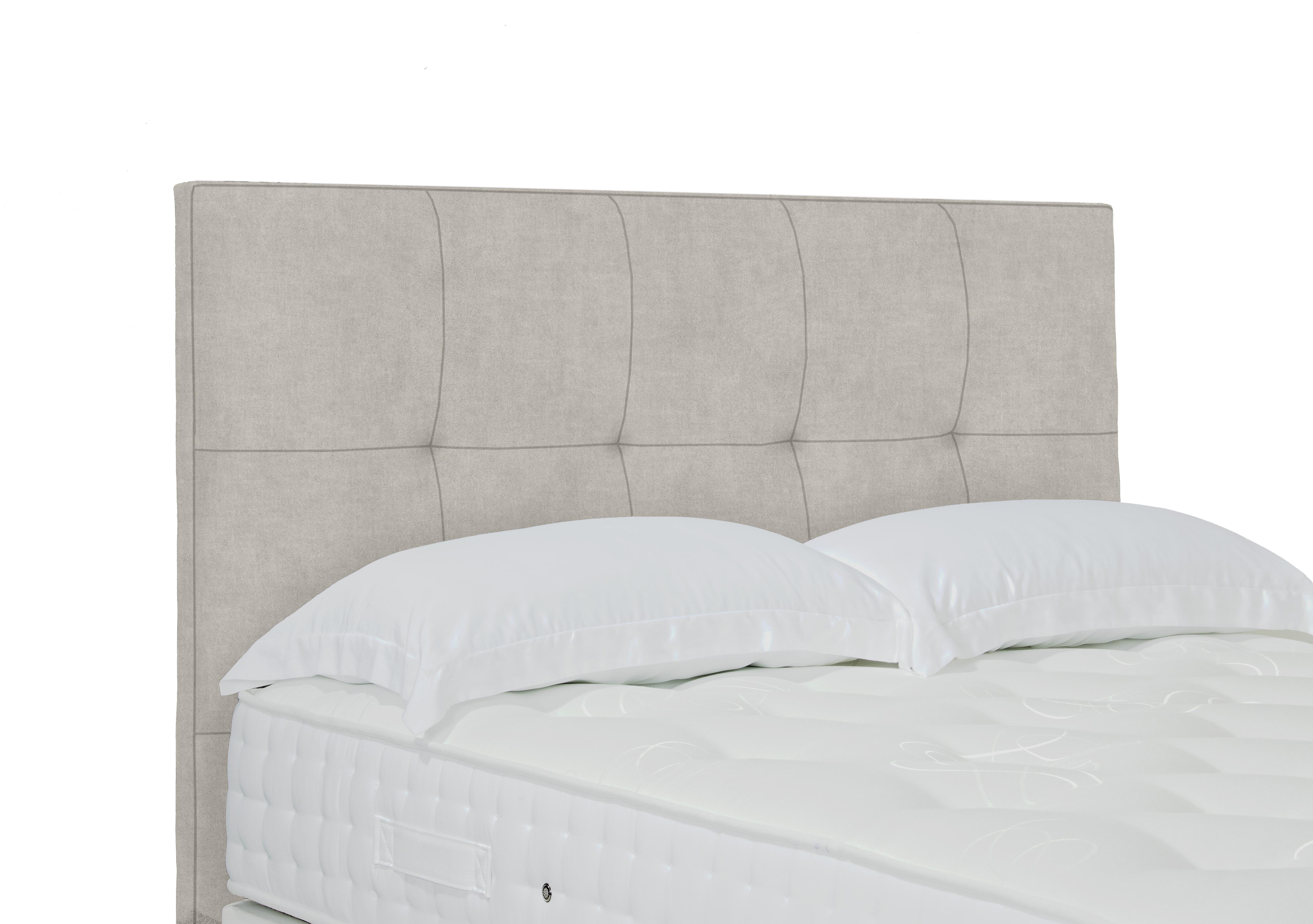 Artisan Collection Stratton Standard Floor Standing Headboard in Queens Oat on Furniture Village