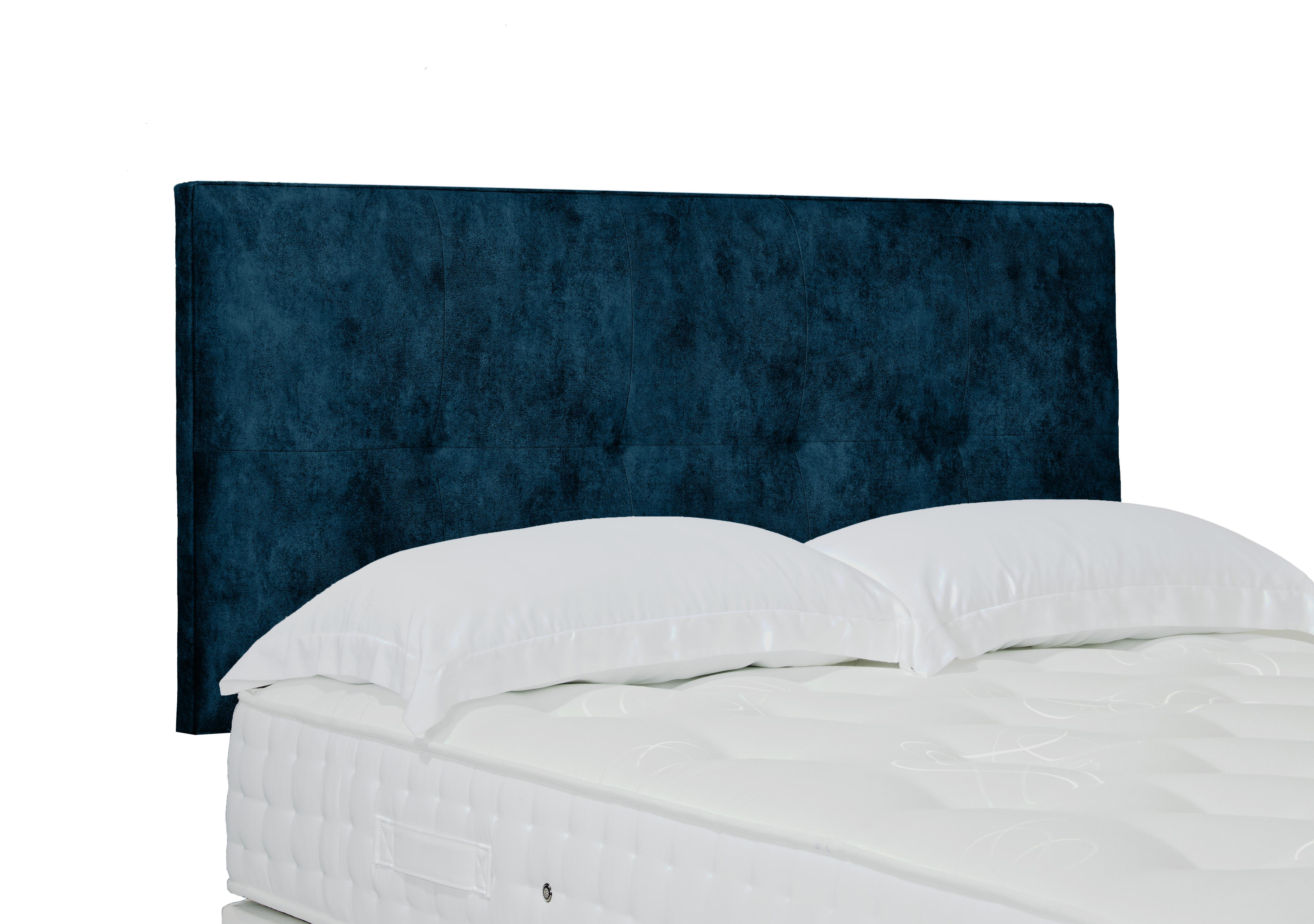 Stratton Standard Strutted Headboard in Daytona Ocean on Furniture Village