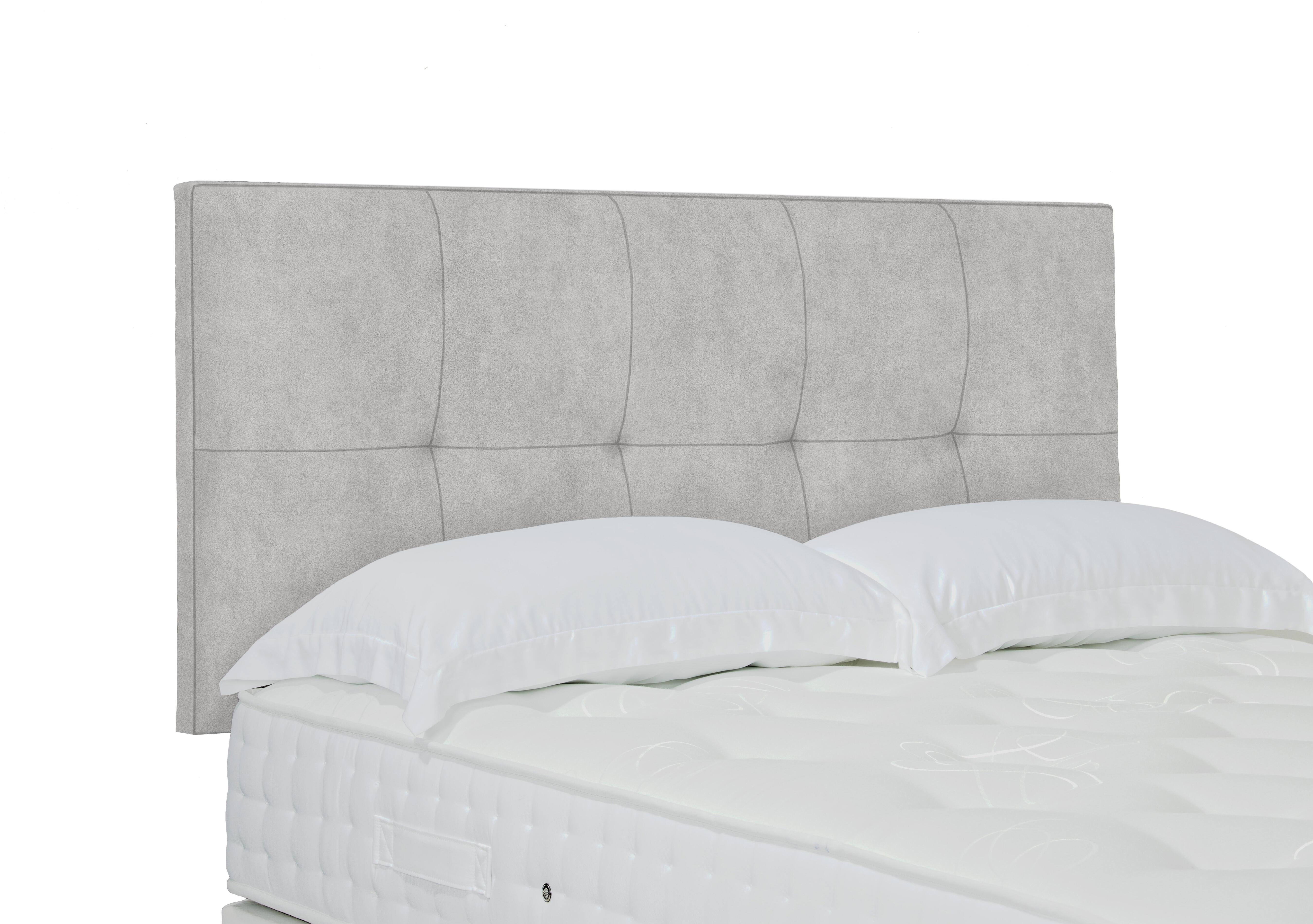 Artisan Collection Stratton Standard Strutted Headboard in Plain Opal on Furniture Village