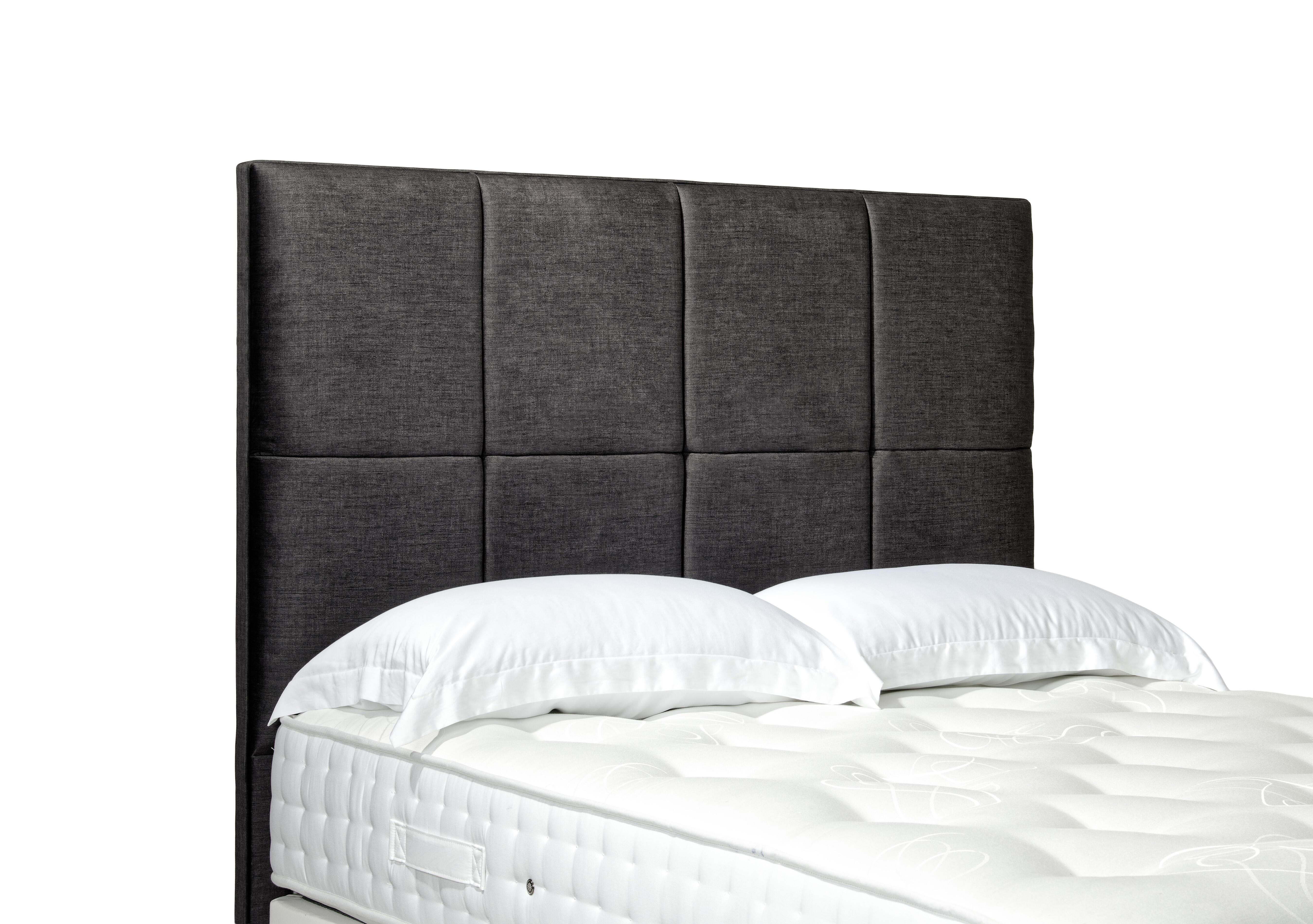 Titan High Floor Standing Headboard in 800 Smokey Quartz on Furniture Village