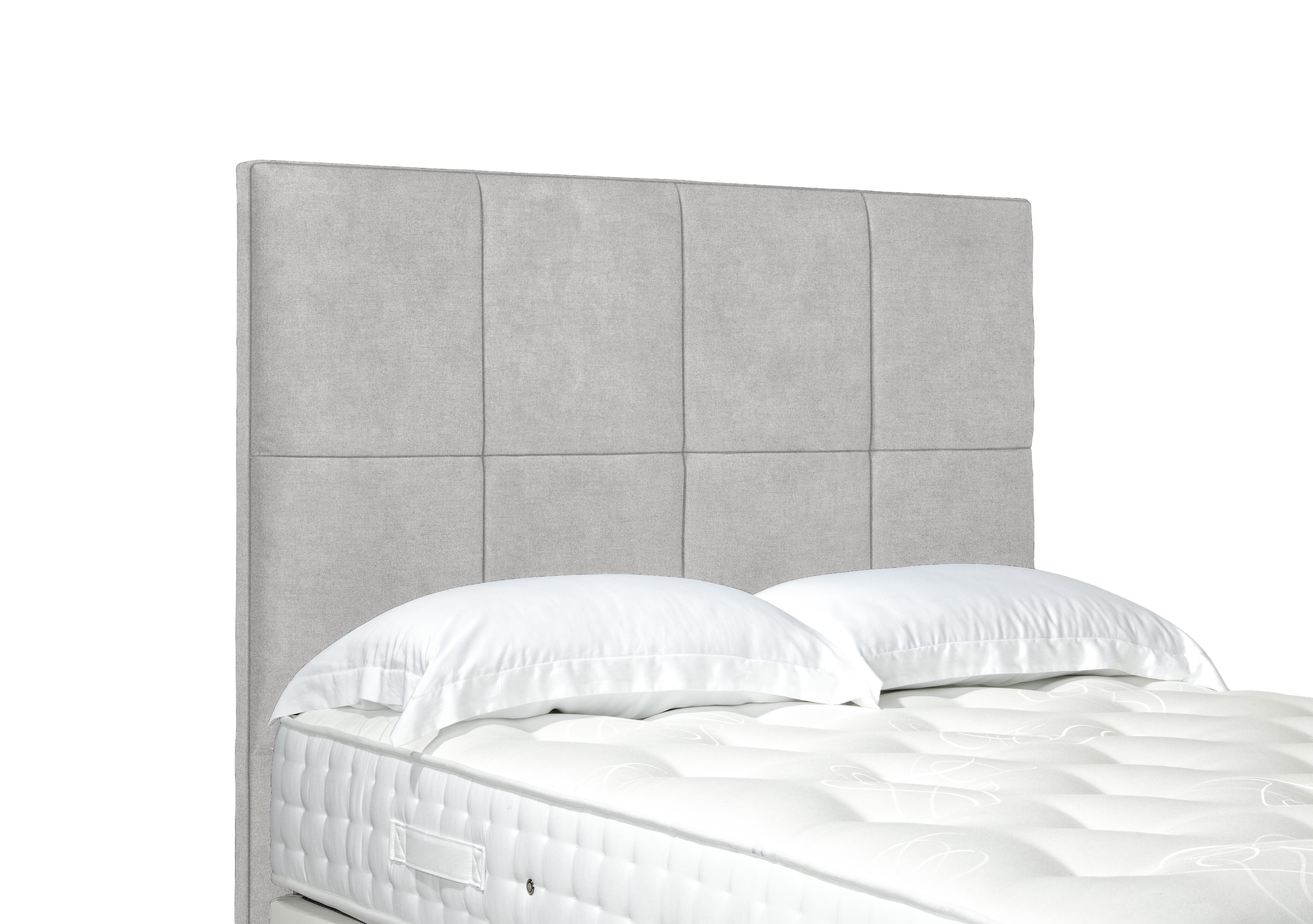 Artisan Collection Titan High Floor Standing Headboard in Plain Opal on Furniture Village