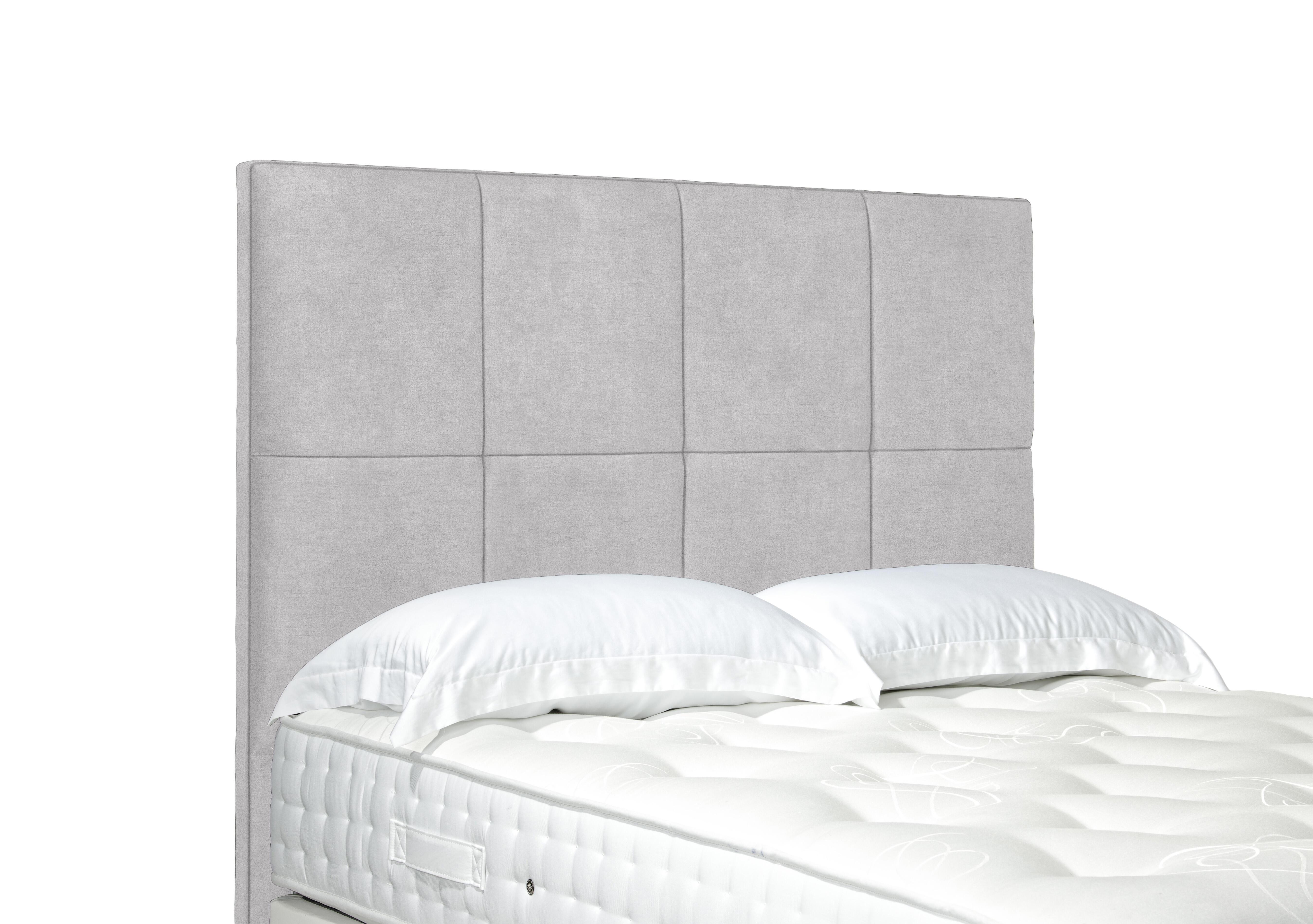 Artisan Collection Titan High Floor Standing Headboard in Queens Pebble on Furniture Village