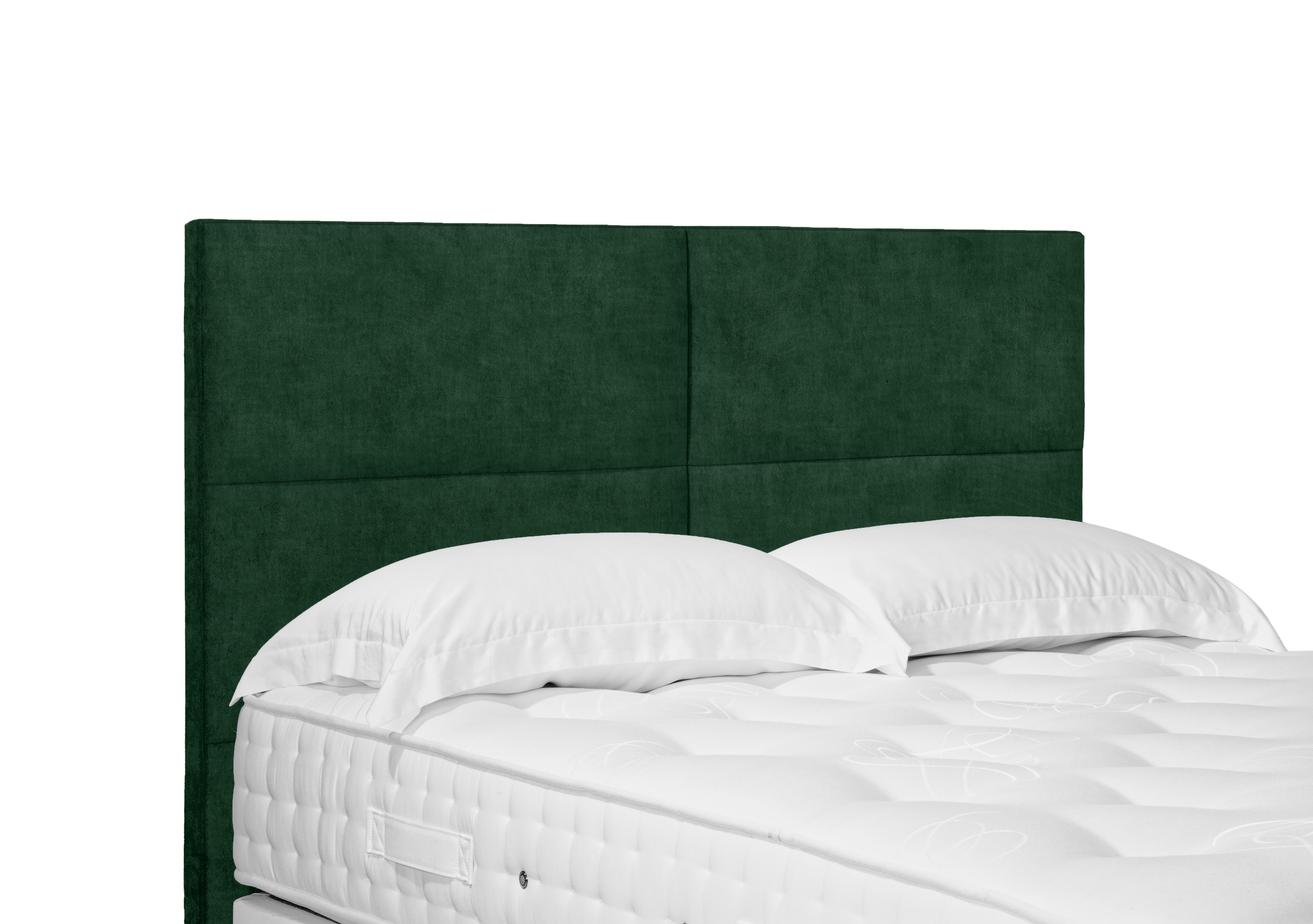 Sakura Standard Floor Standing Headboard in 502 Tormaline Green on Furniture Village