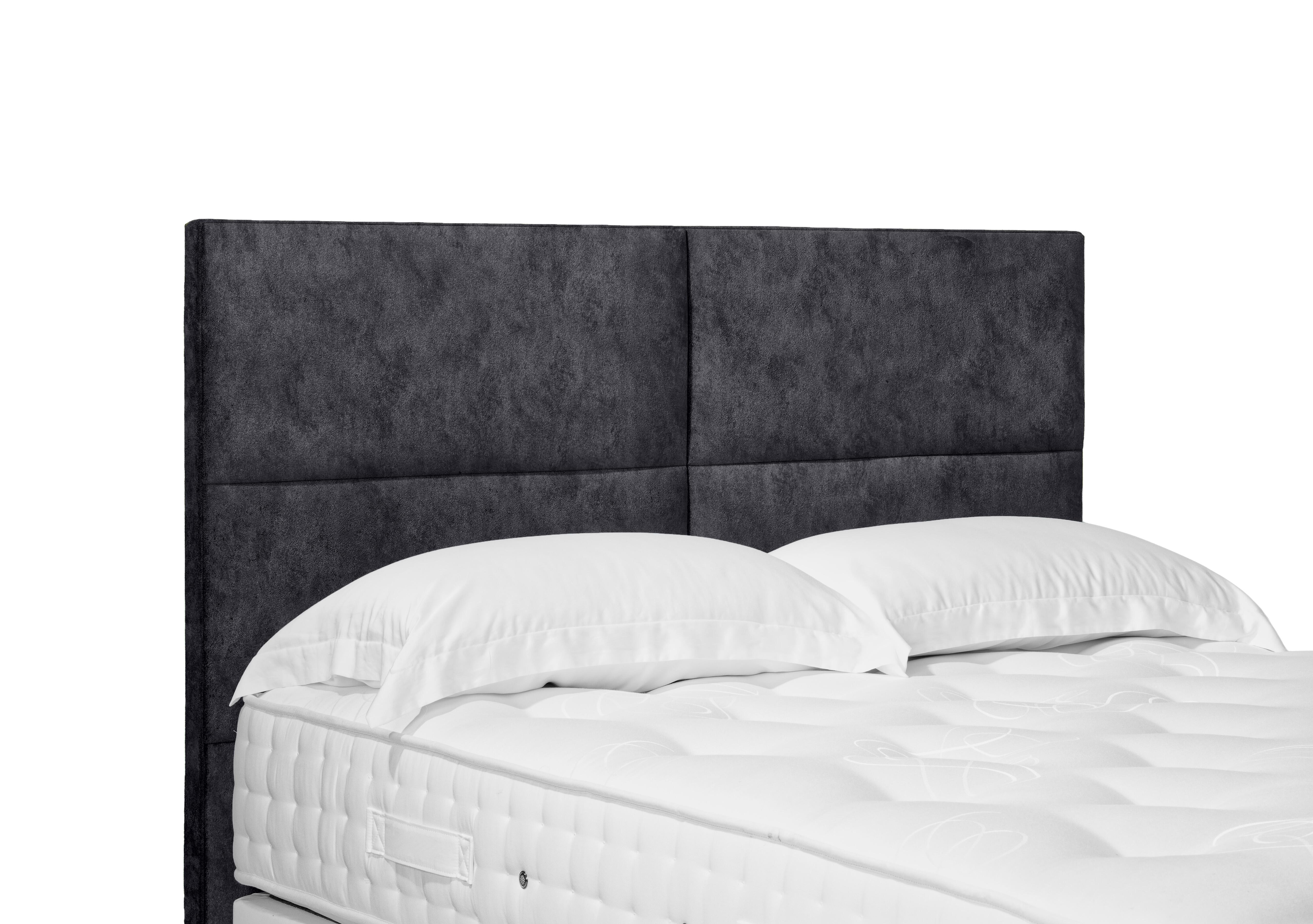 Artisan Collection Sakura Standard Floor Standing Headboard in Daytona Coal on Furniture Village
