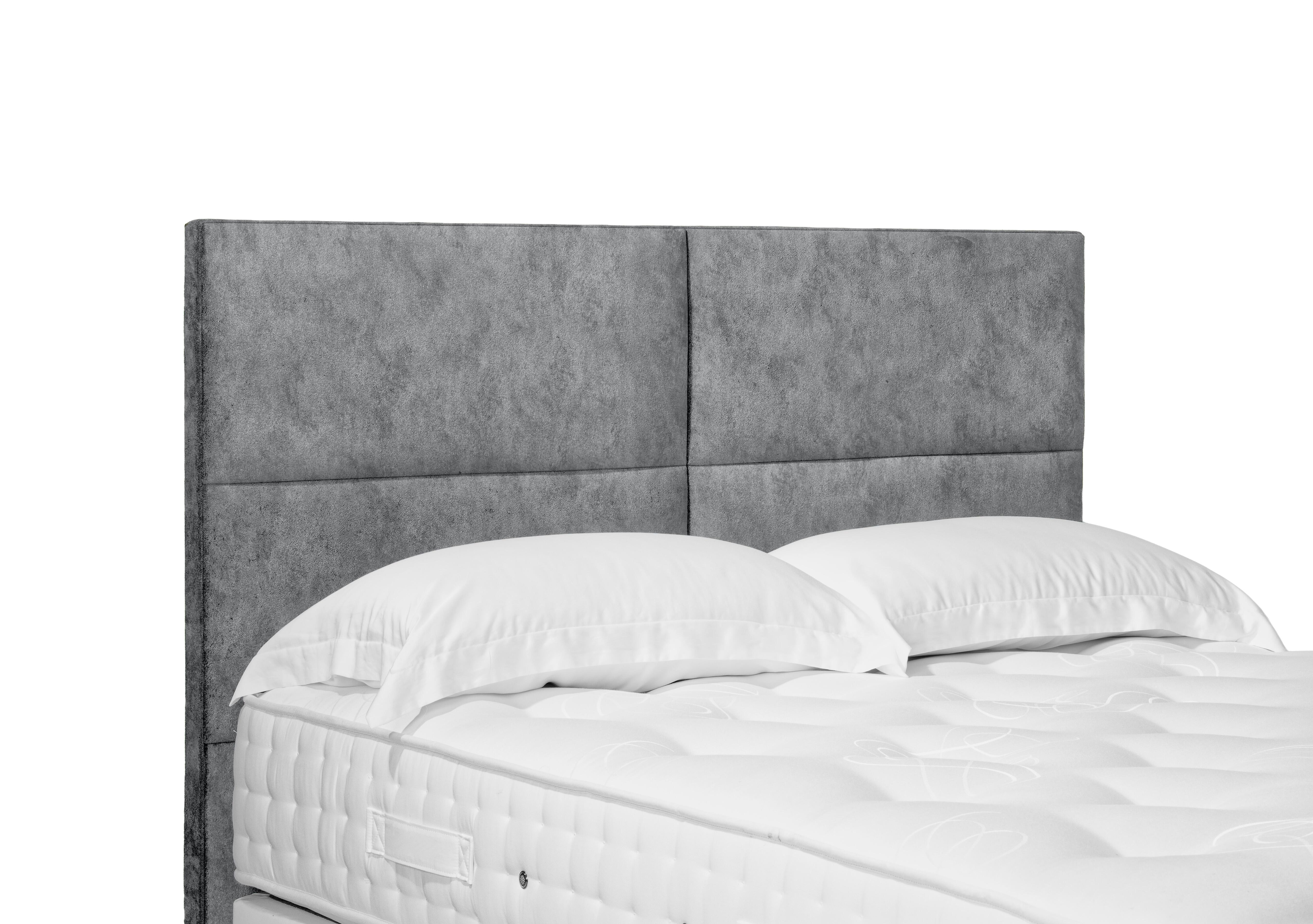 Artisan Collection Sakura Standard Floor Standing Headboard in Daytona Silver on Furniture Village