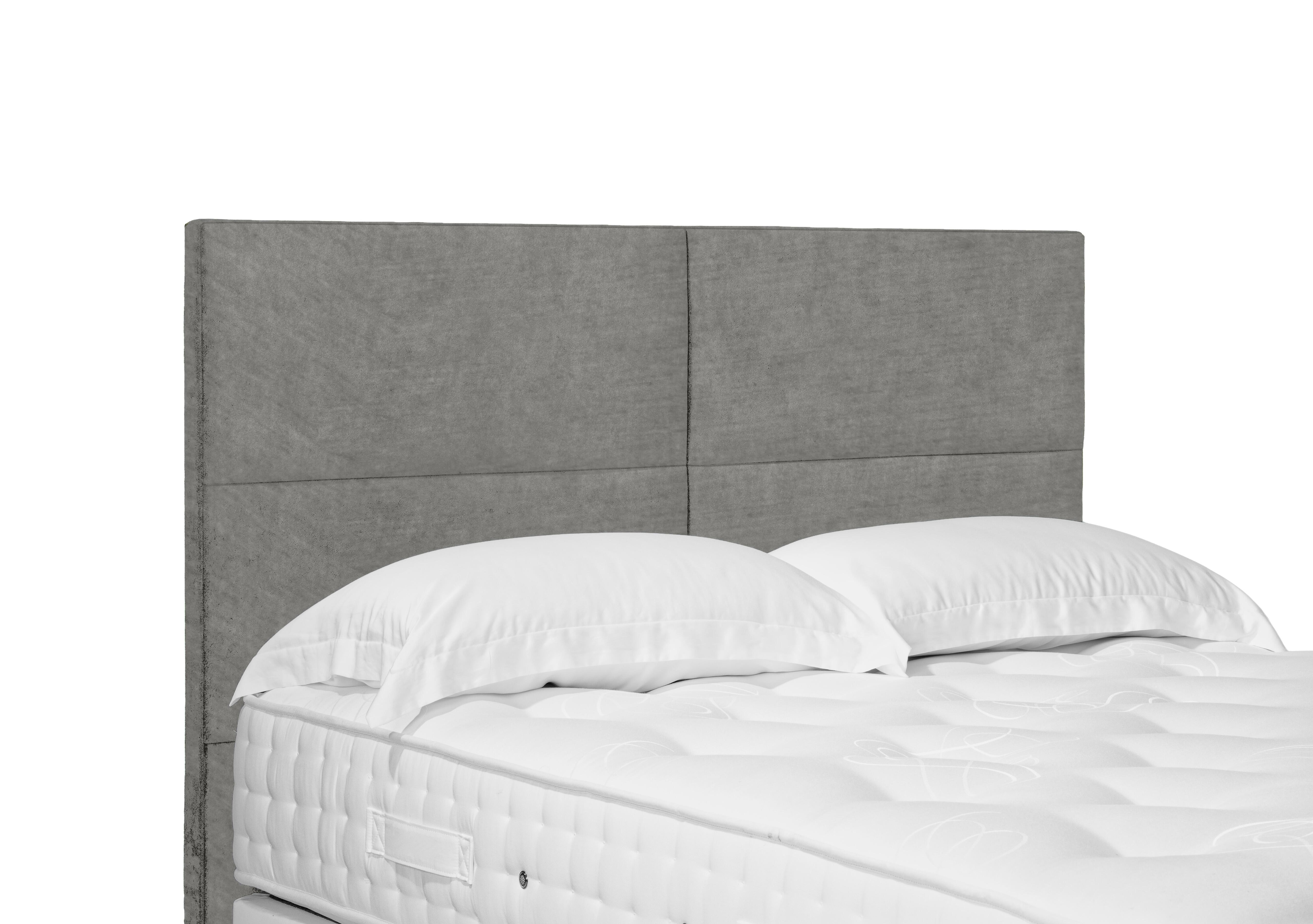 Artisan Collection Sakura Standard Floor Standing Headboard in Milan Nickel on Furniture Village