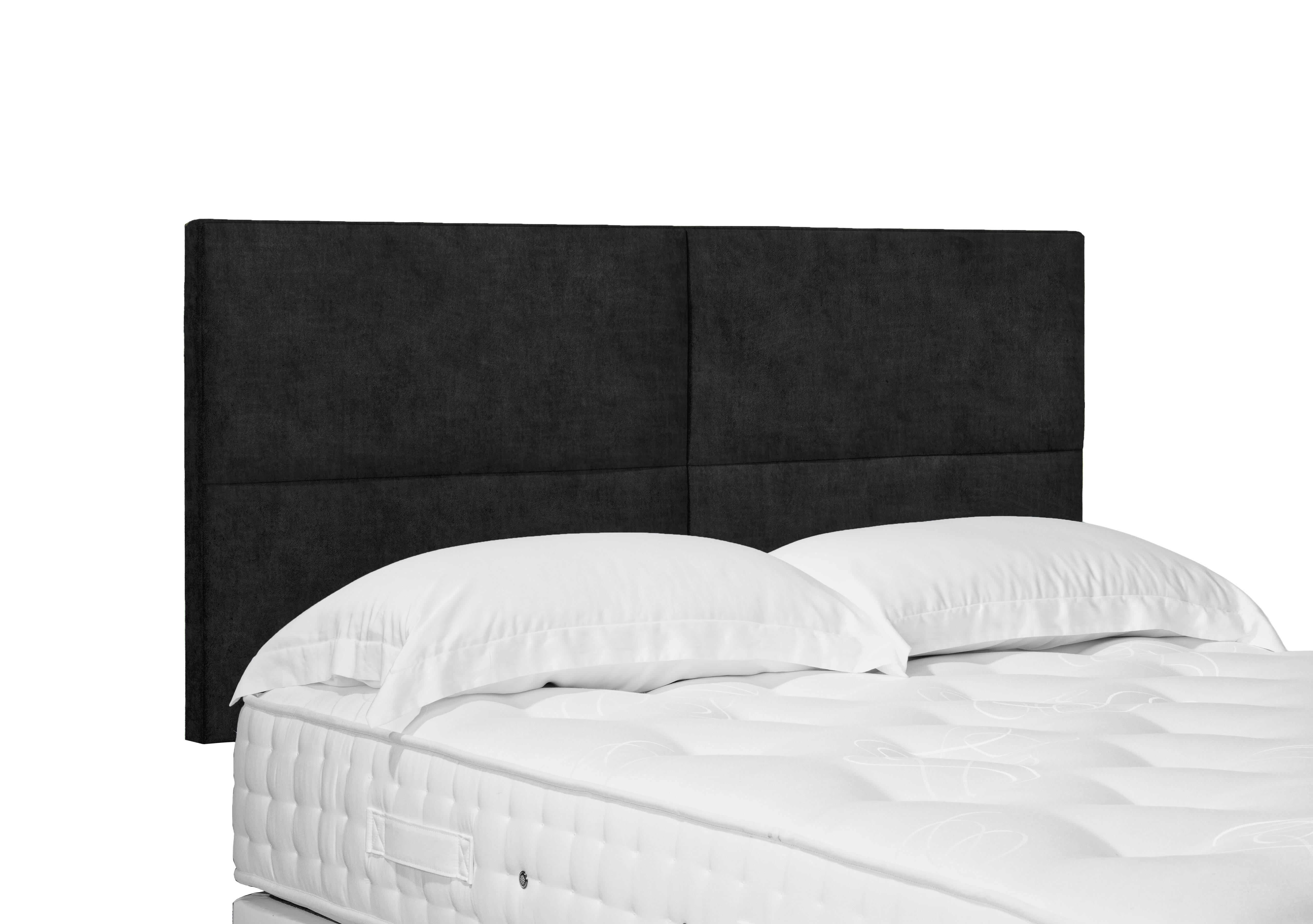 Sakura Standard Strutted Headboard in 800 Smokey Quartz on Furniture Village