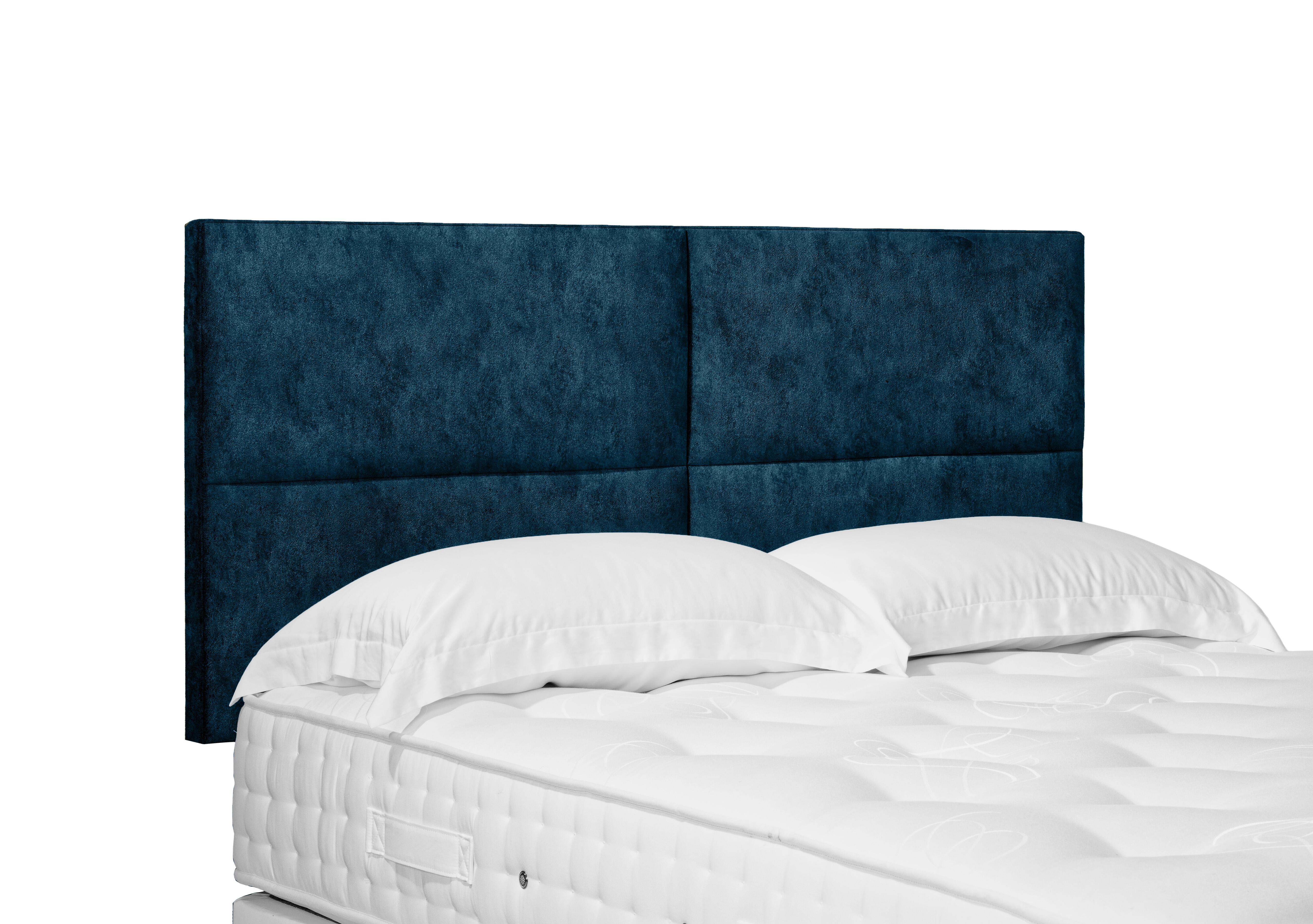 Sakura Standard Strutted Headboard in Daytona Ocean on Furniture Village