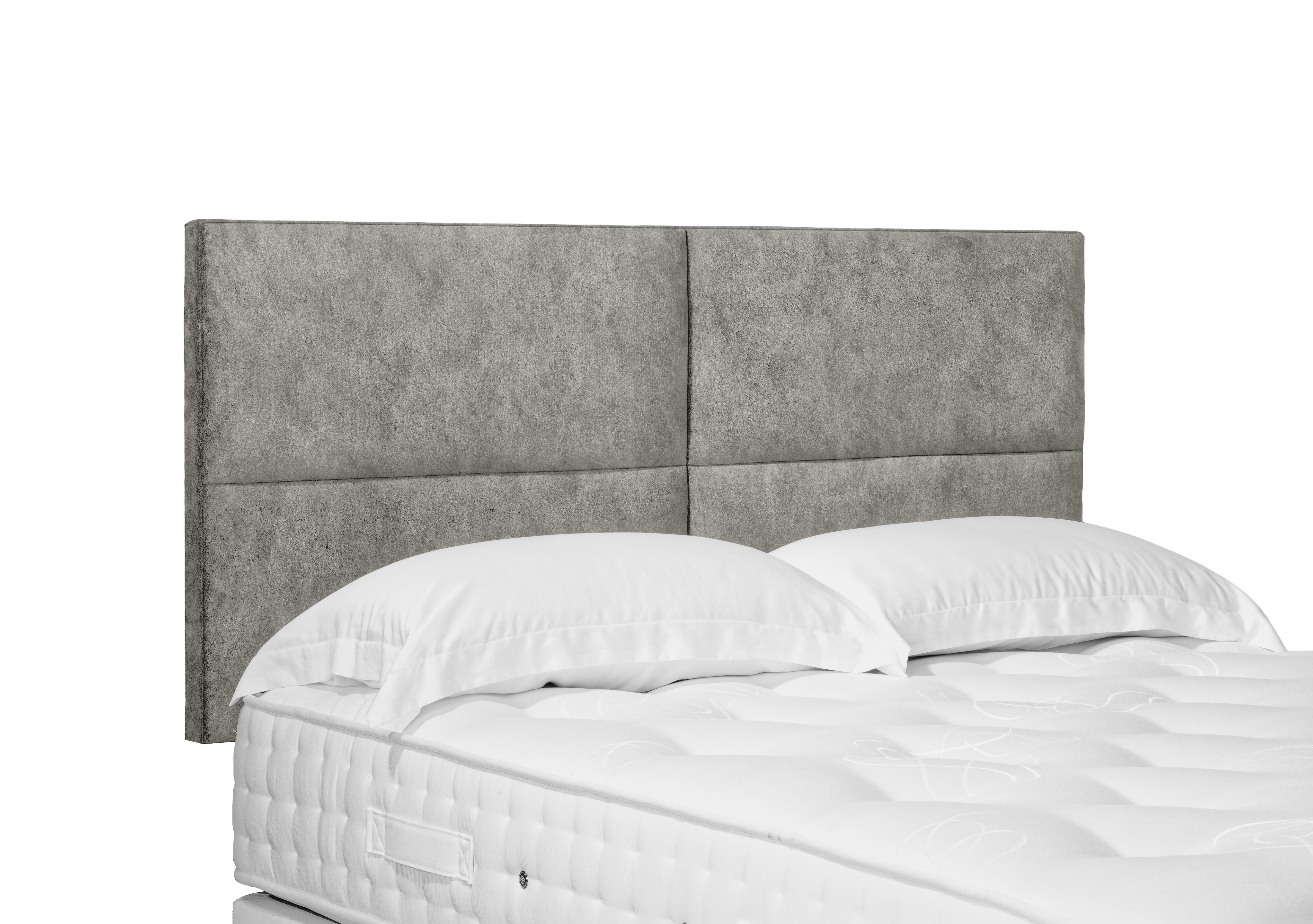 Artisan Collection Sakura Standard Strutted Headboard in Daytona Stone on Furniture Village