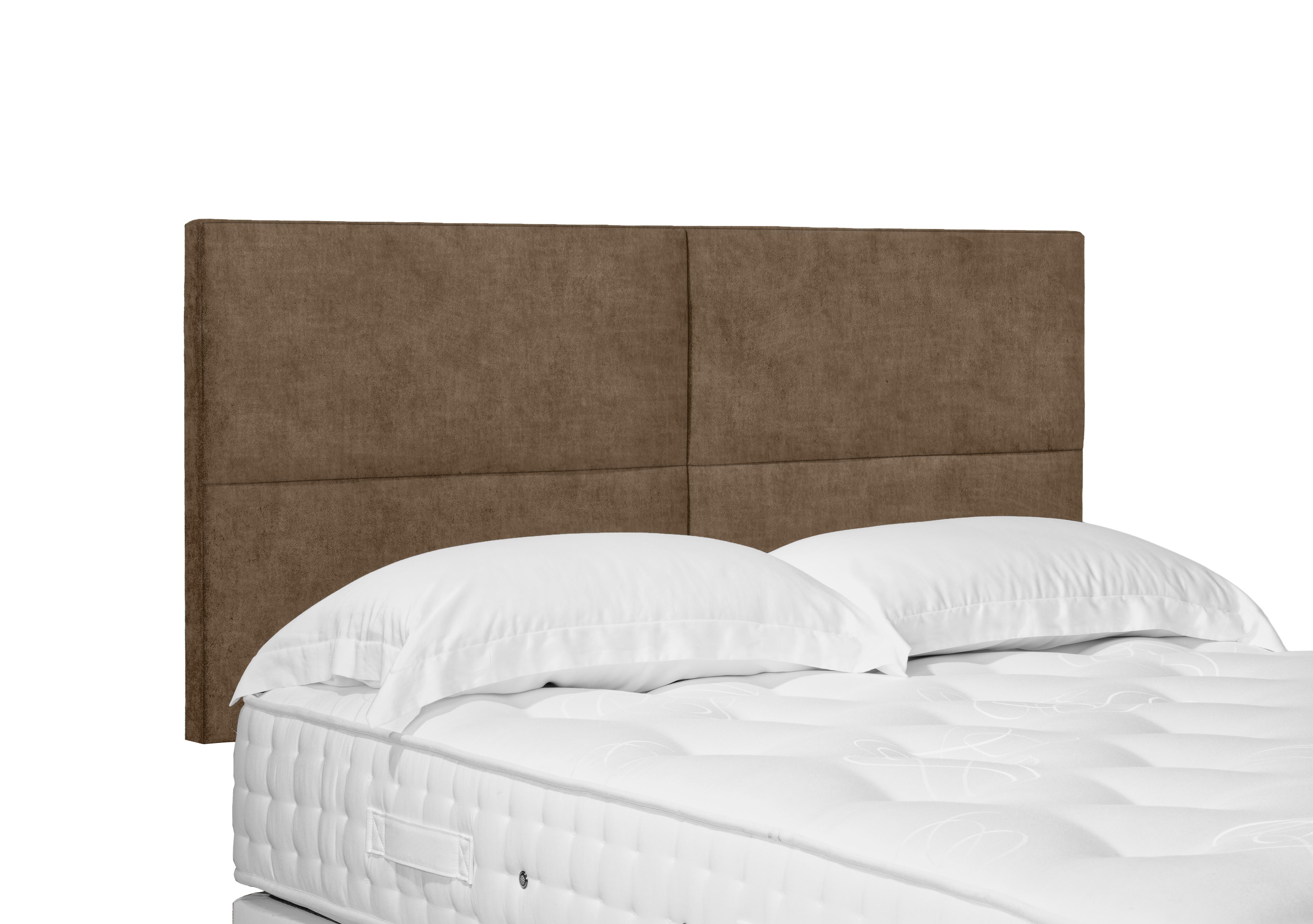 Sakura Standard Strutted Headboard in Lace Caramel on Furniture Village